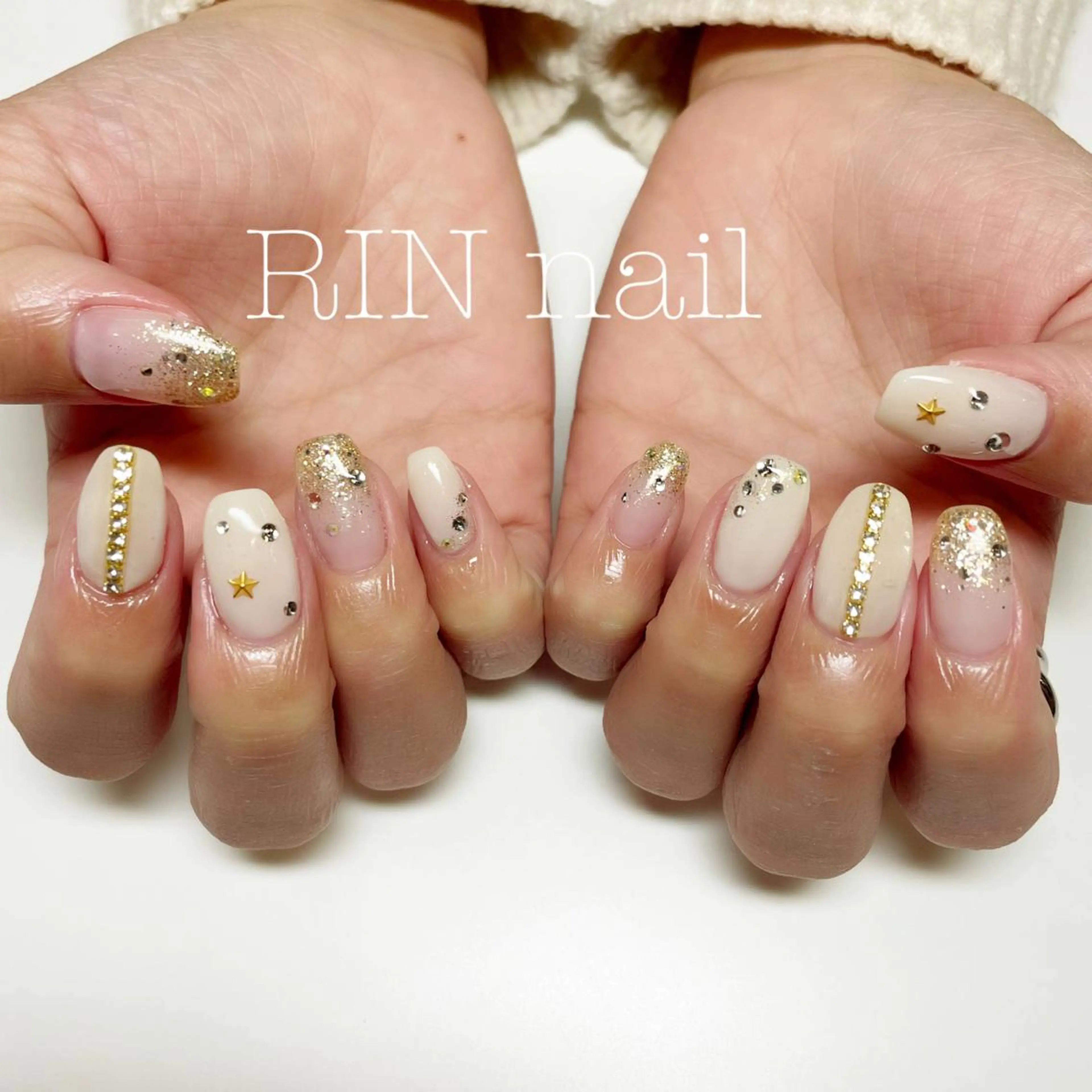 ネイル ハンドネイル ハンドケア RIN HOMEnailのネイルデザイン