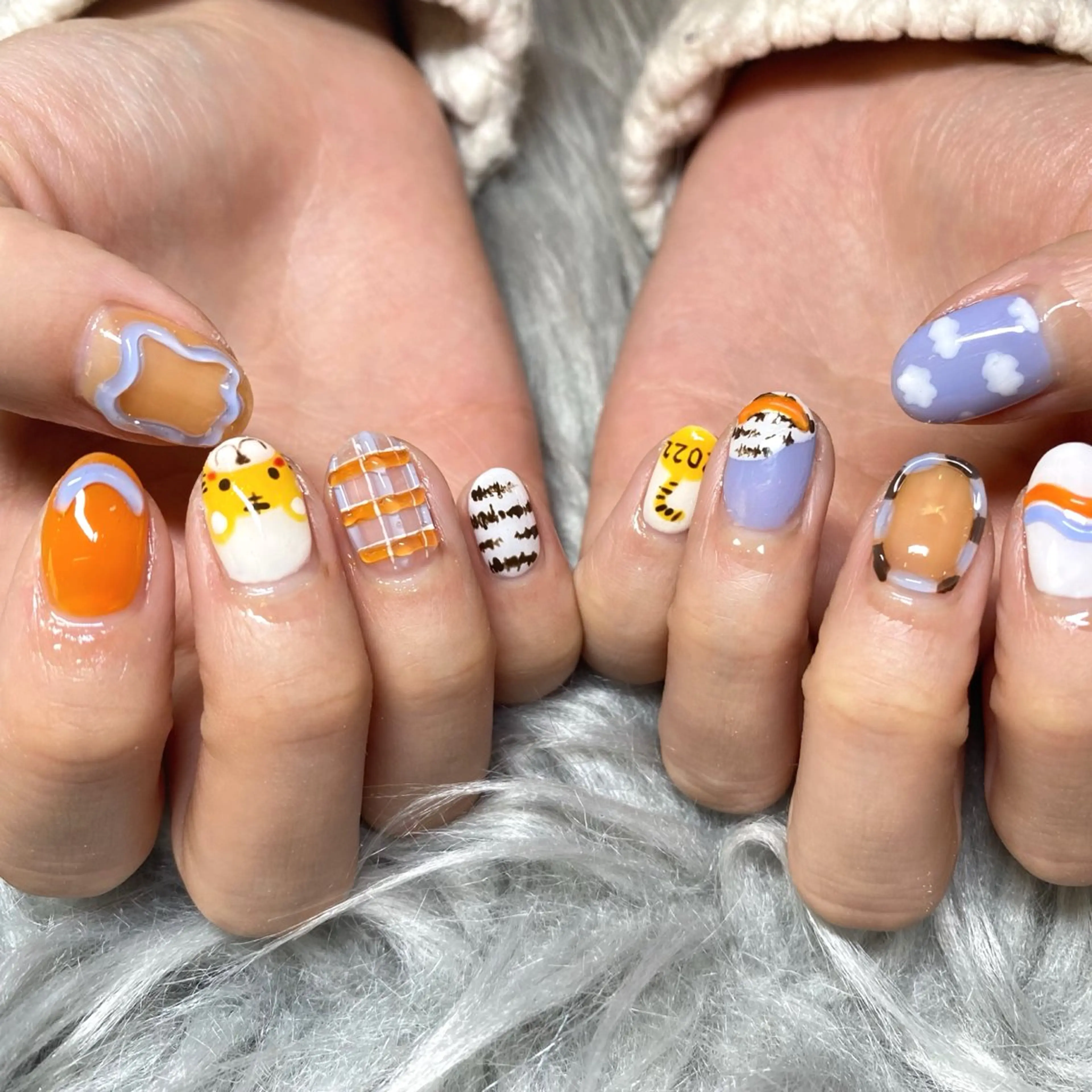 ネイル ハンドネイル Nails VINATI所属・ササキスズナ Jr.ネイリストのネイルデザイン