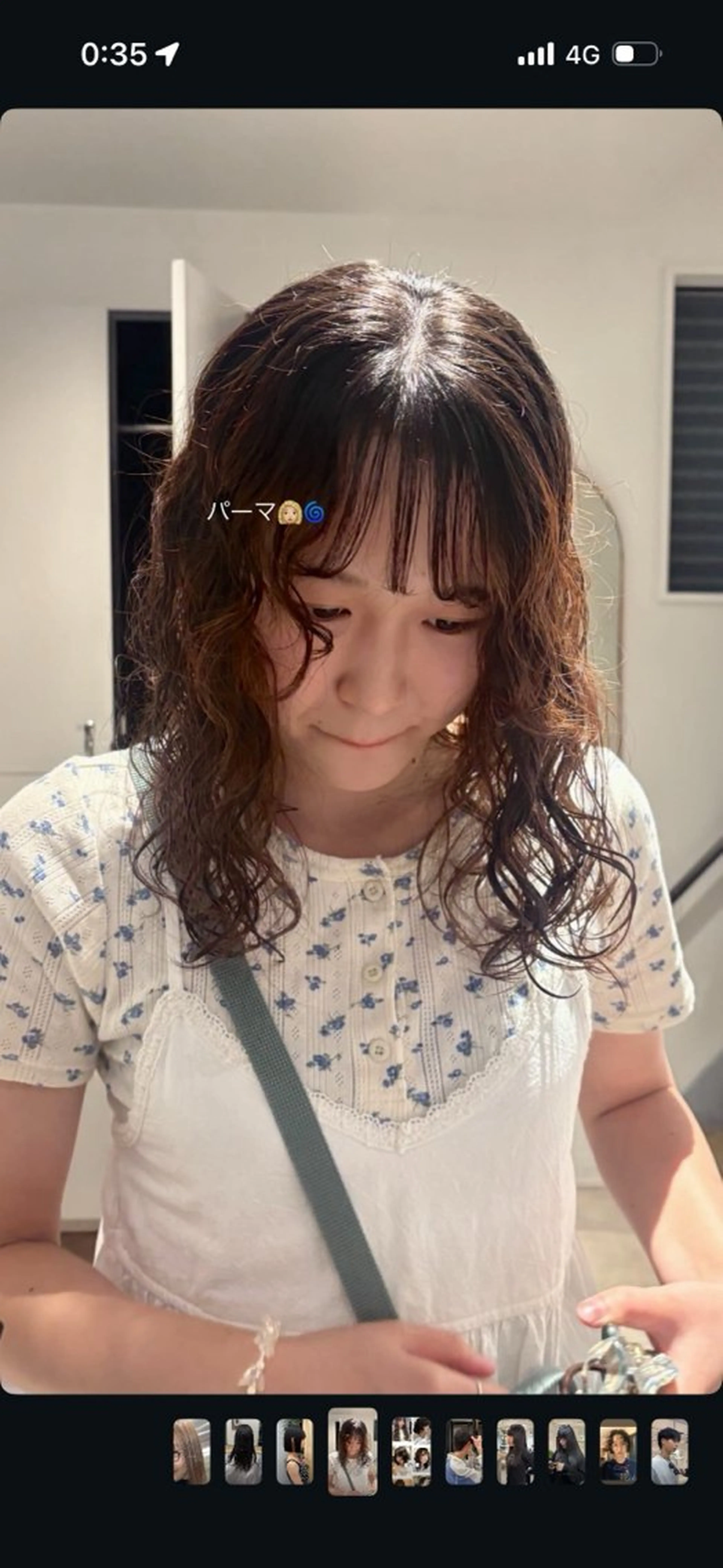 パーマ miyu / 透明感カラーのヘアスタイル