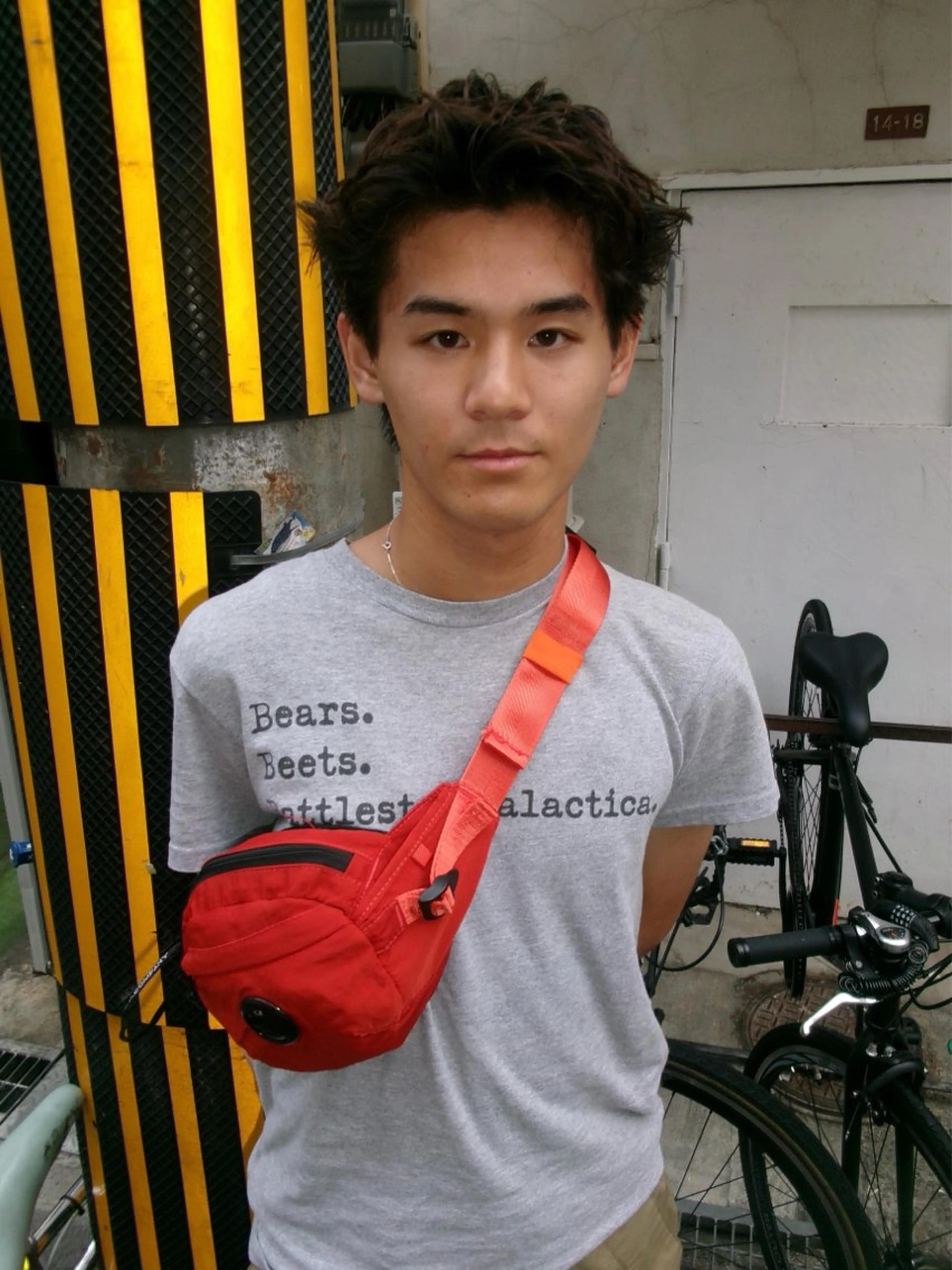 ショート メンズ Rubik’s Shelter by TOKYO所属・レイヤー/ハイトーン /ボルドー☆タクト☆のヘアスタイル