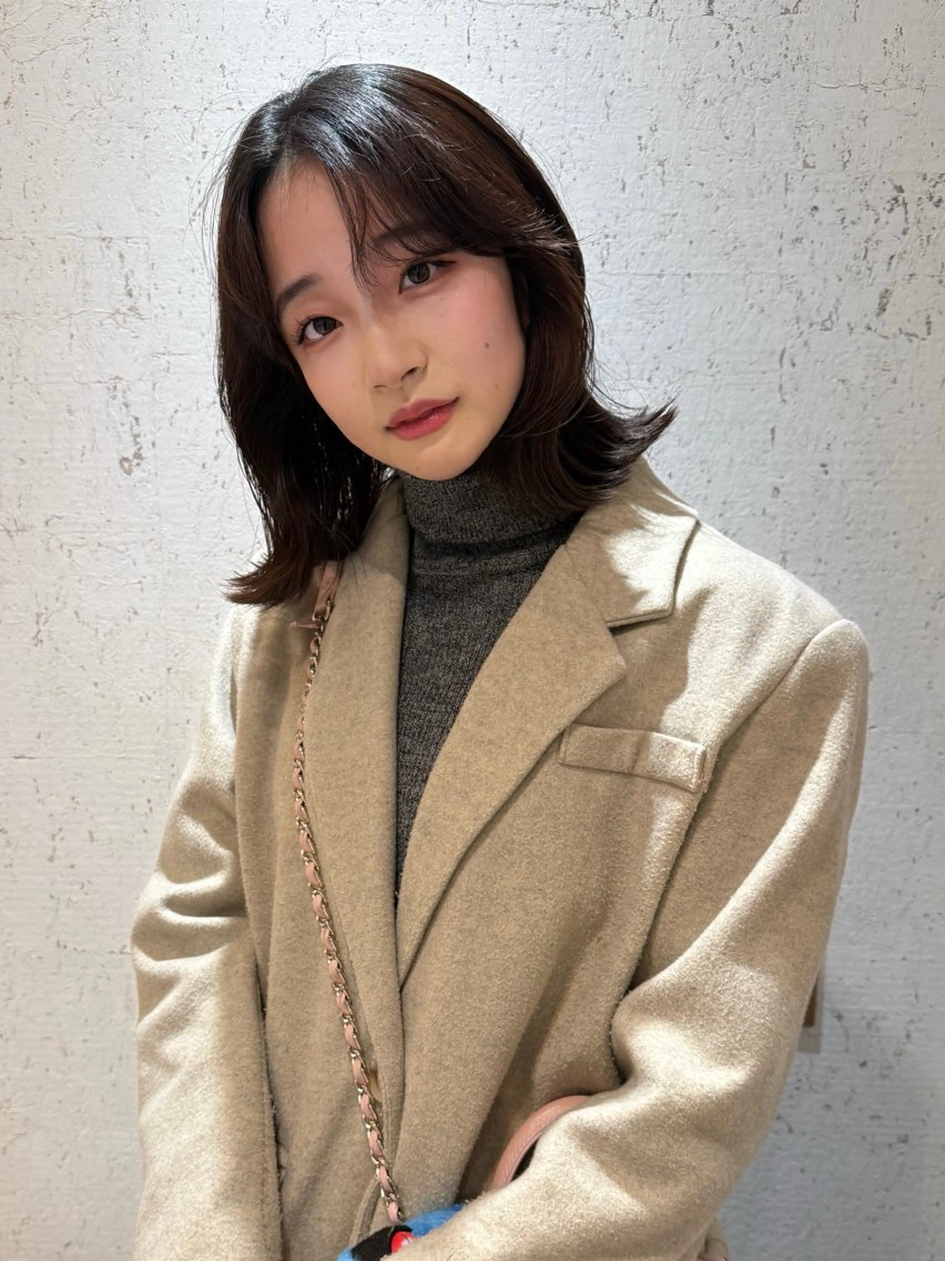 ミディアム カラー カット トリートメント mai / linoah˚✧のヘアスタイル