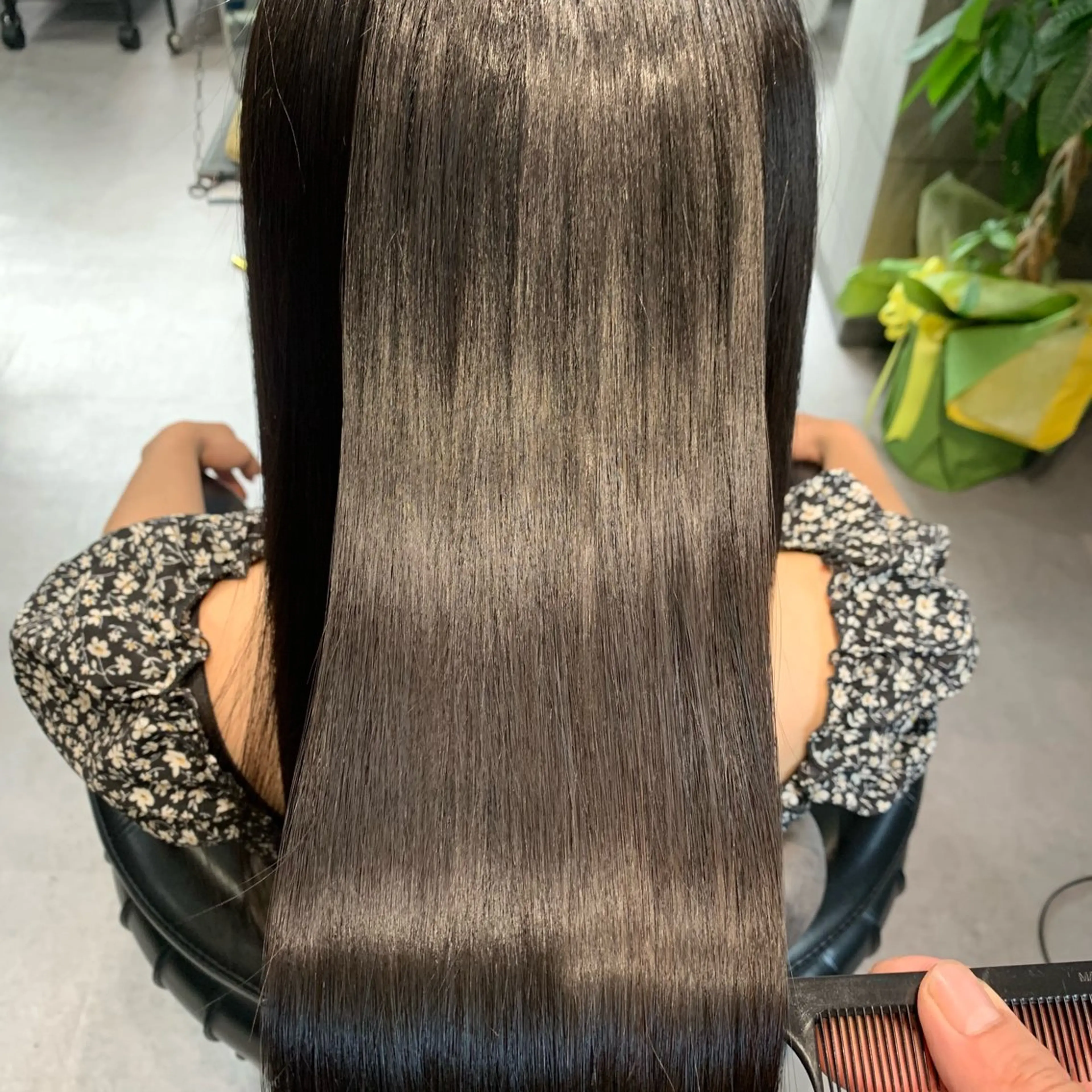 ロング トリートメント ディレクター鮫島 俊介のヘアスタイル