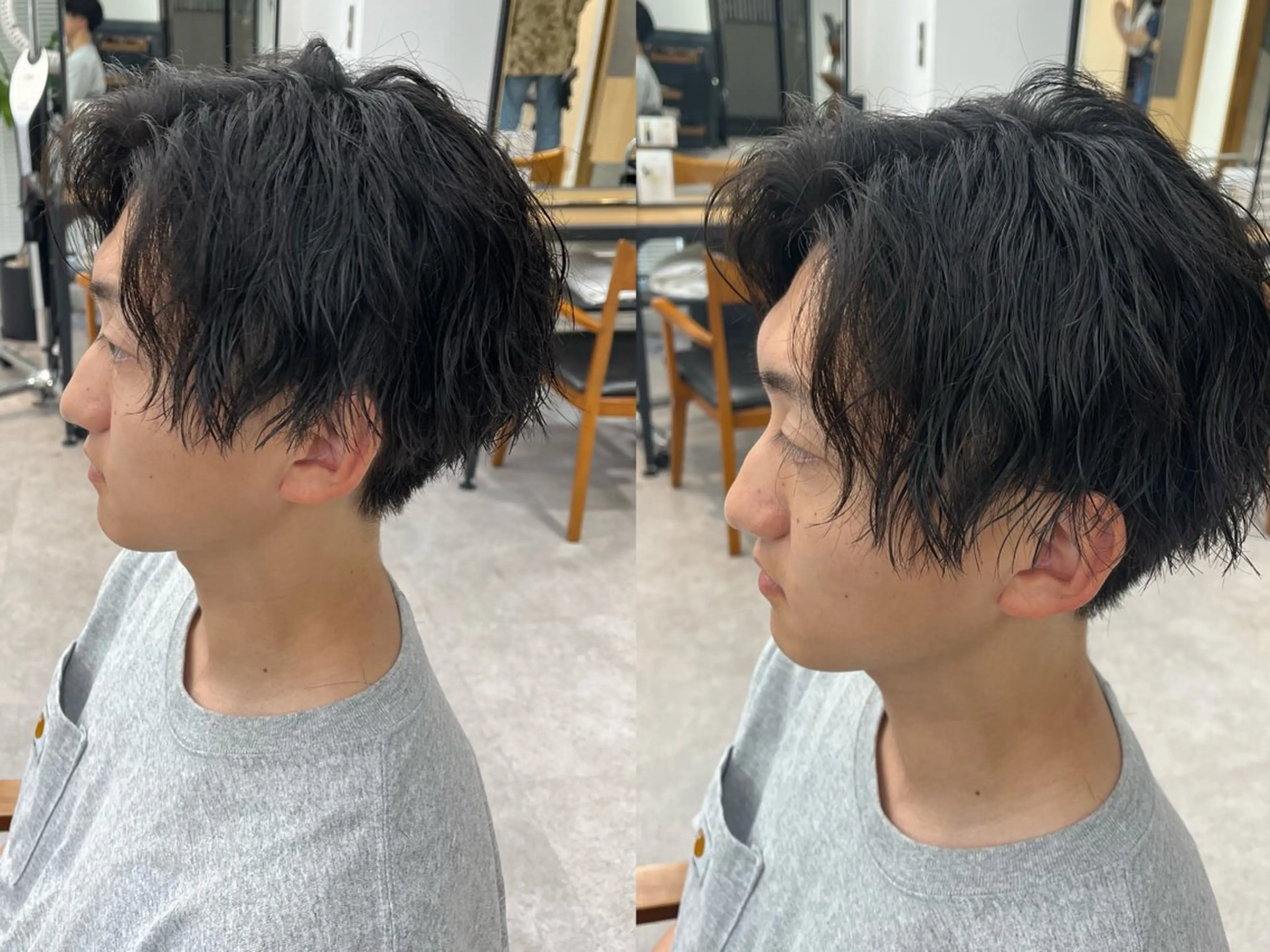 パーマ メンズ ✨メンズパーマ特化 アリサ✨のマツエク・マツパデザイン