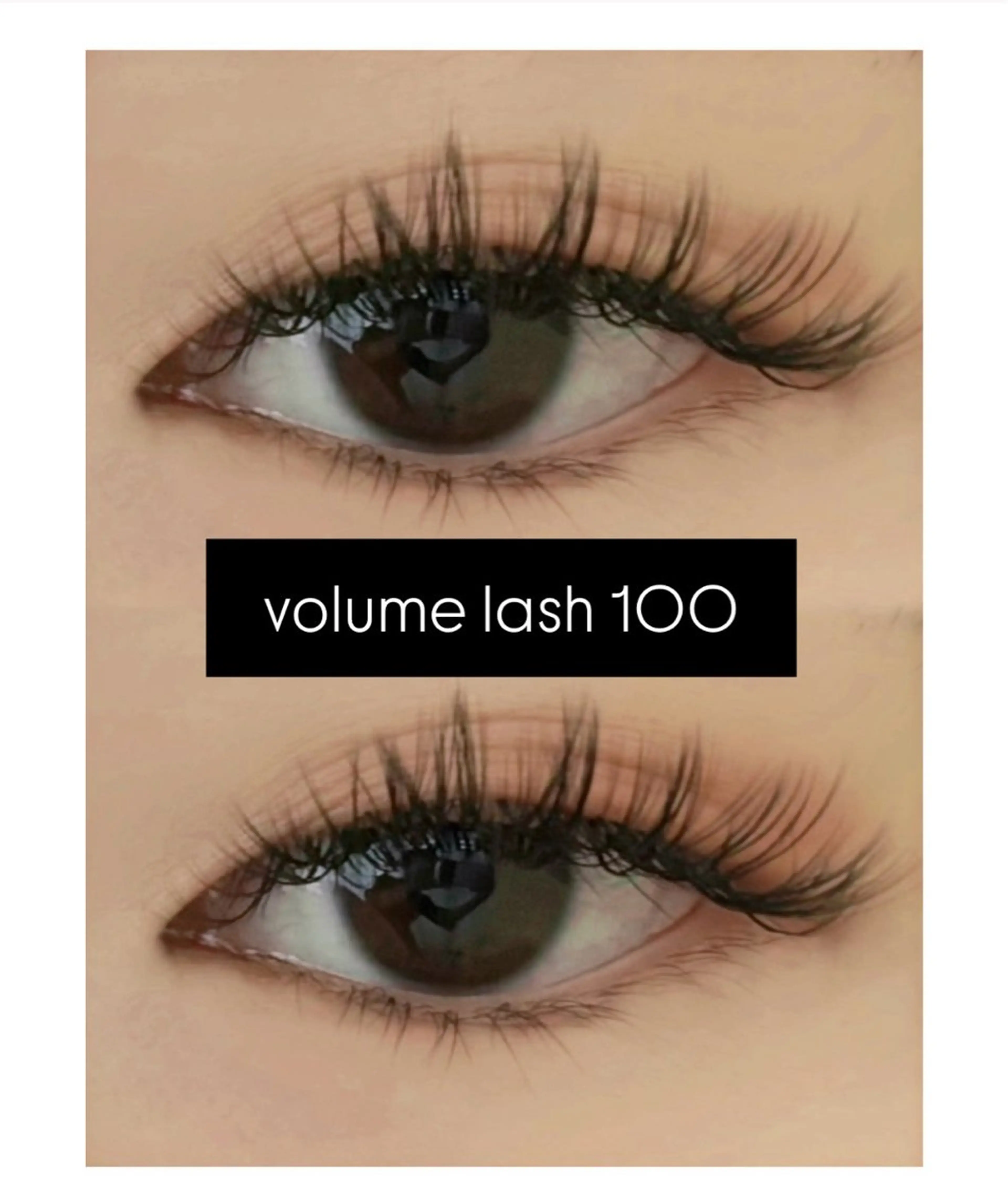 マツエク・マツパ 目尻長め ボリュームラッシュ 沖縄市 宮里 annaのマツエク・マツパデザイン