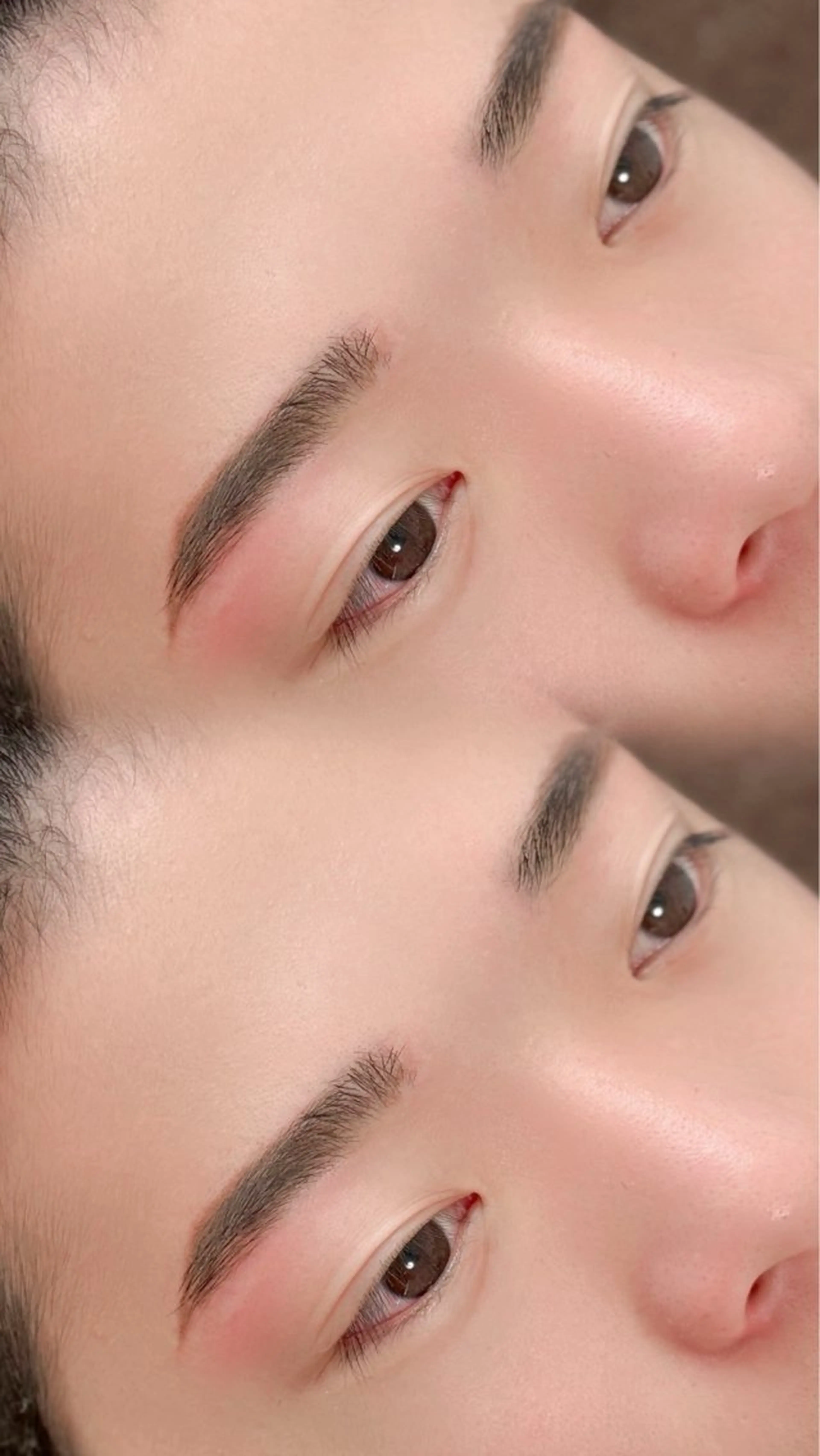 メンズ　眉WAXの写真