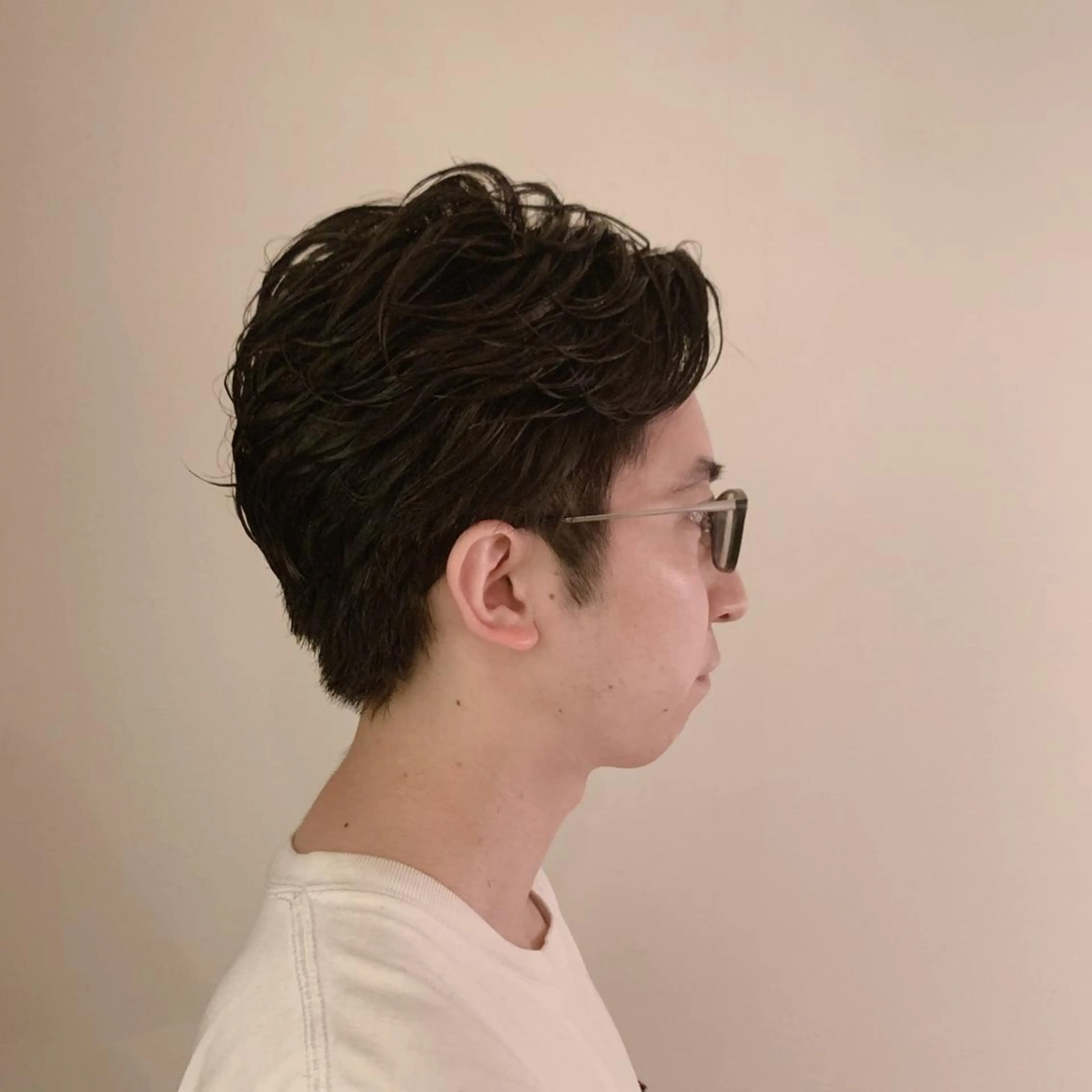 ショート パーマ メンズ Agu hair verse所属・小顔/似合わせカット 杉山莉菜のヘアスタイル