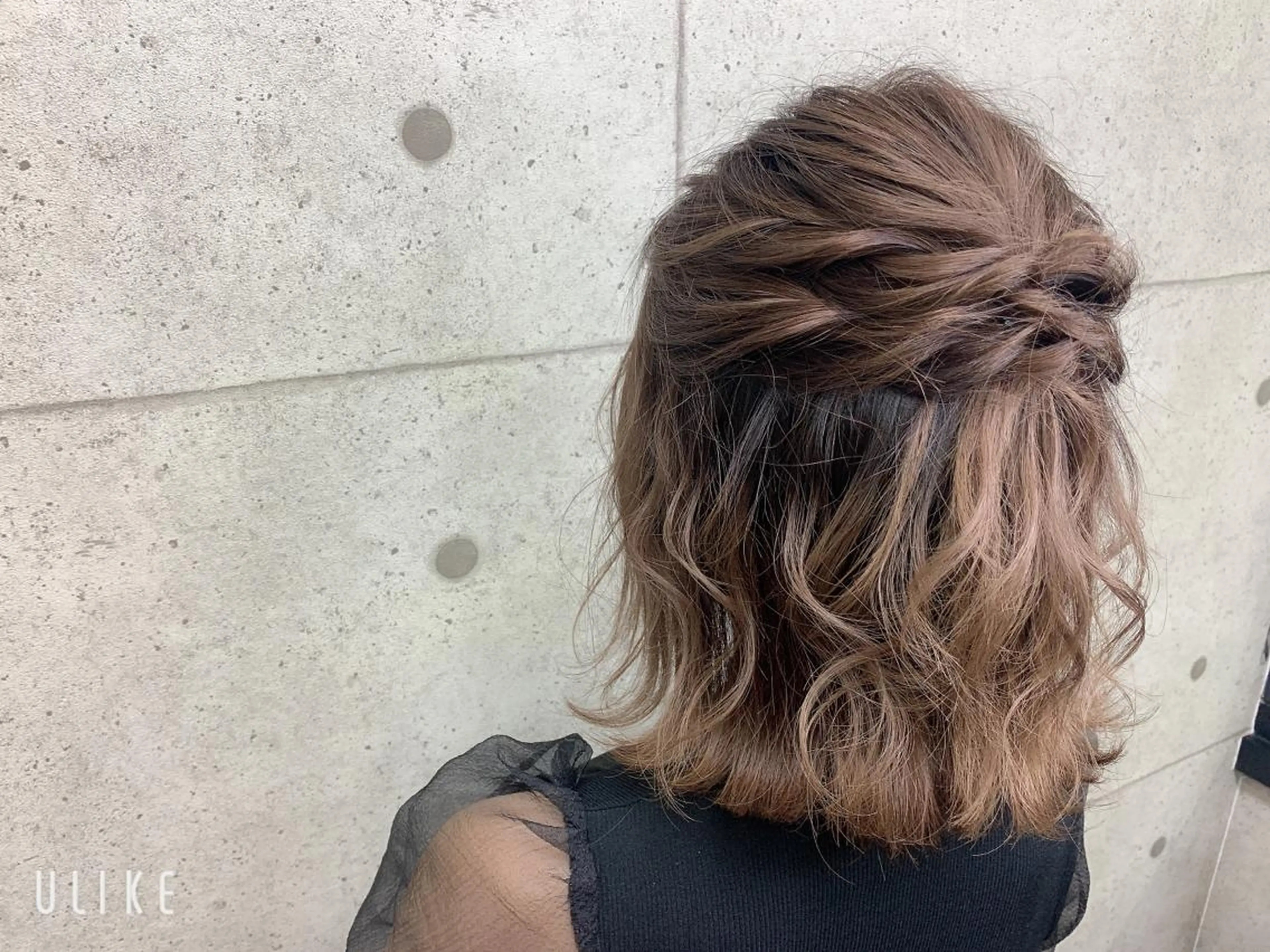 ミディアム 卒業式のヘアスタイル Mululu所属・京都最安価エクステ muuka🦋のヘアスタイル