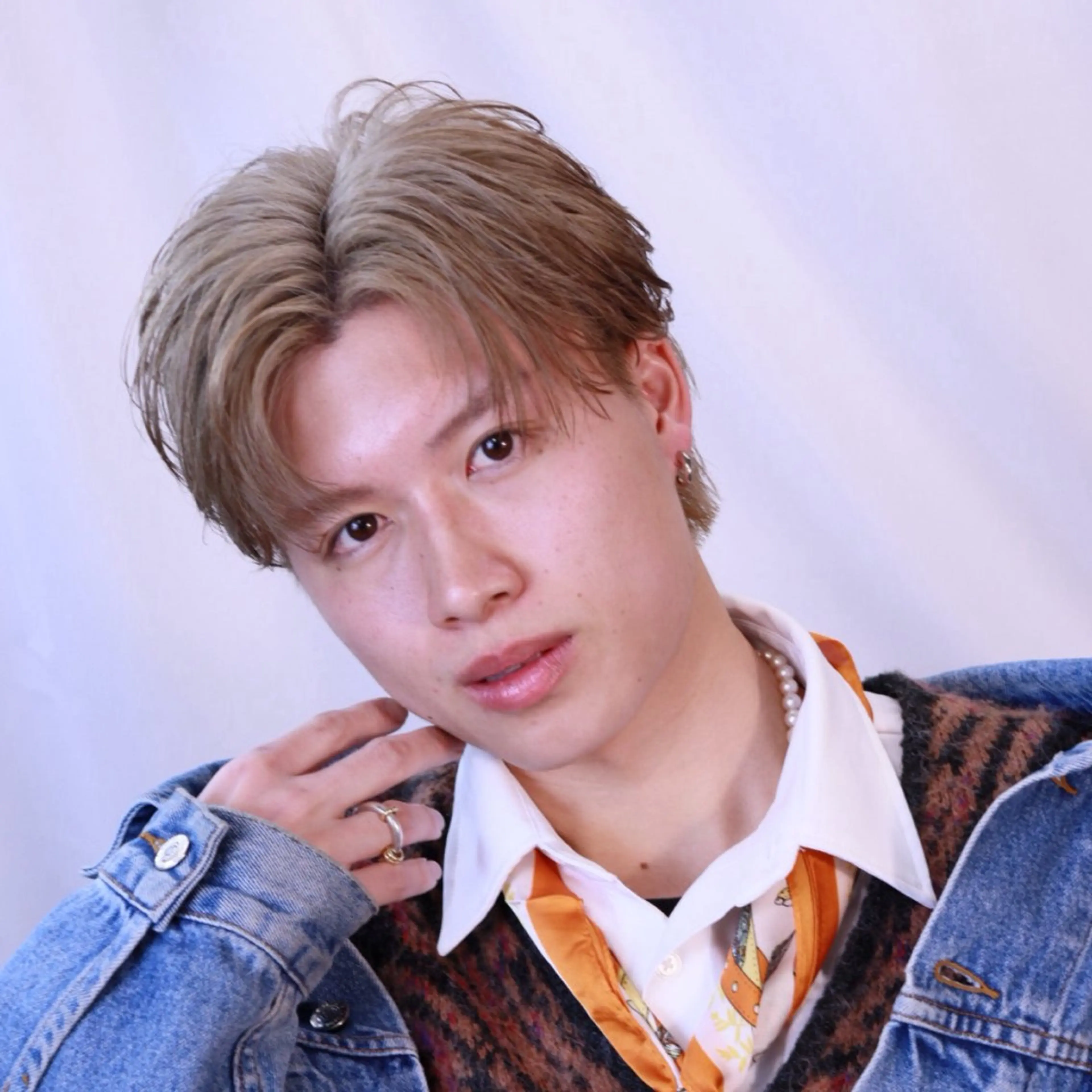 カラー メンズ ヘアカラー 💙垢抜け/モテヘア KEISHO🩶のヘアスタイル