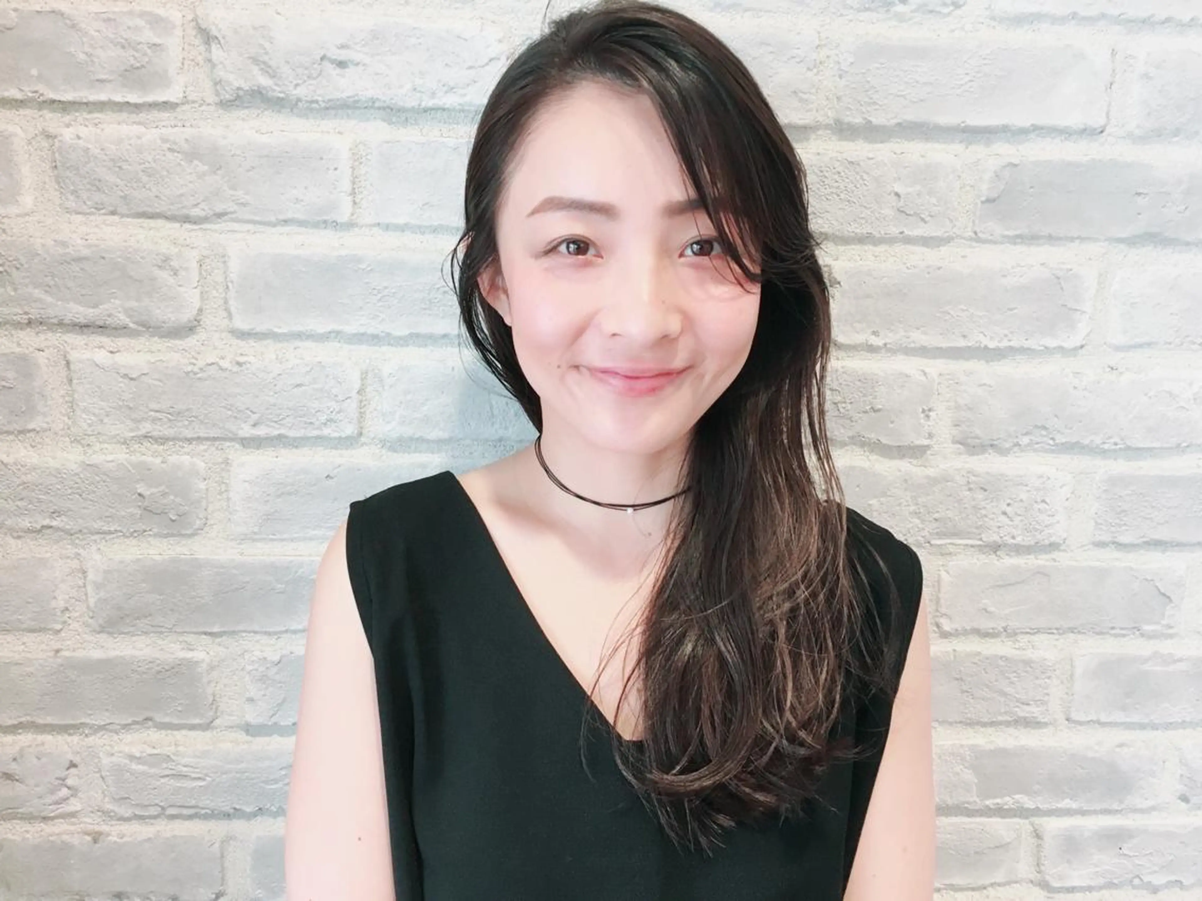 ロング カラー パーマ ヘアアレンジ la fith所属・rico_by ヘアとアイブロウのヘアスタイル