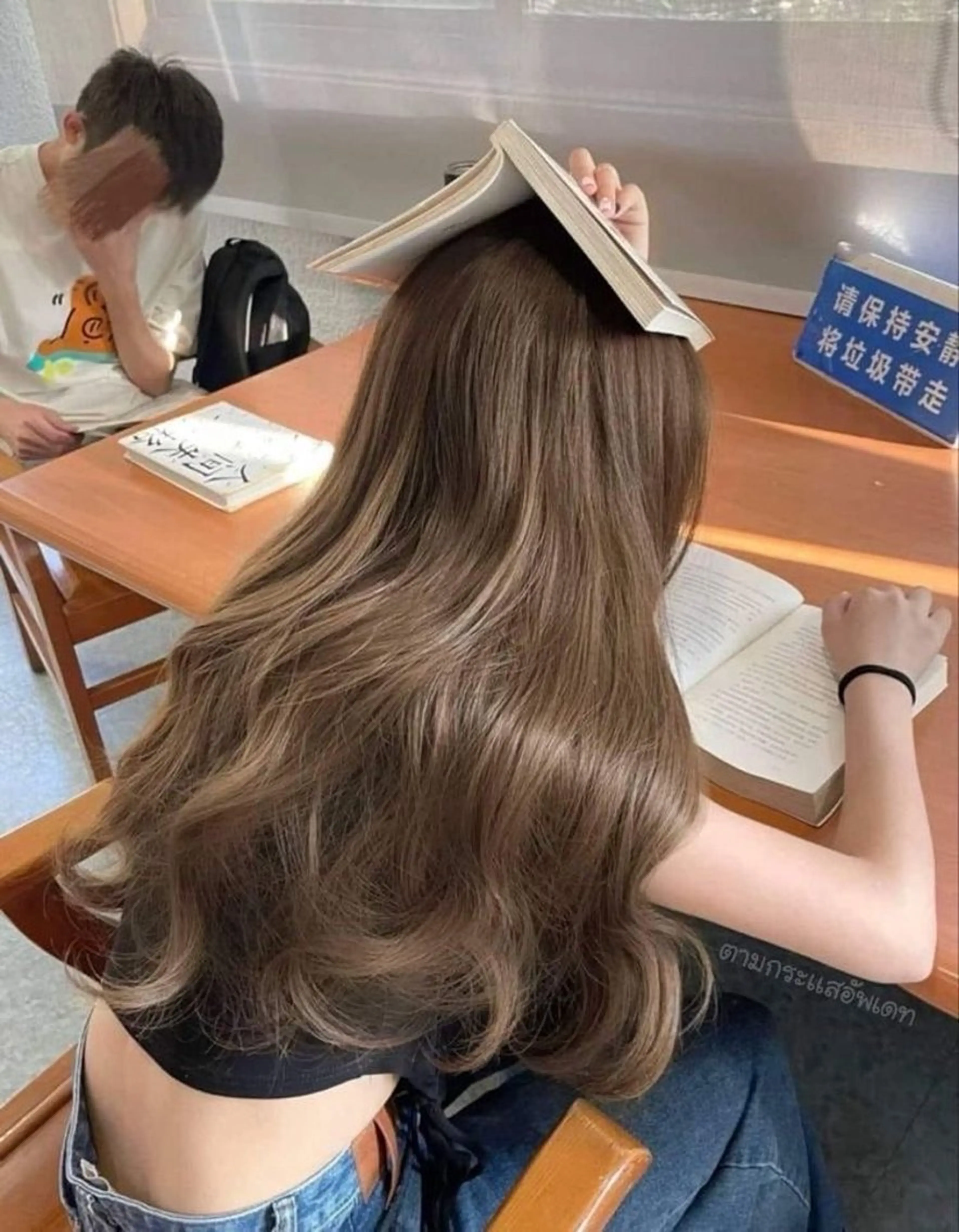 カラー パーマ ヘアアレンジ メンズ カット ヘアカラー トリートメント ヘッドスパ ヘアセット 🤍レイヤーカット/ ベージュヘア🤍のヘアスタイル