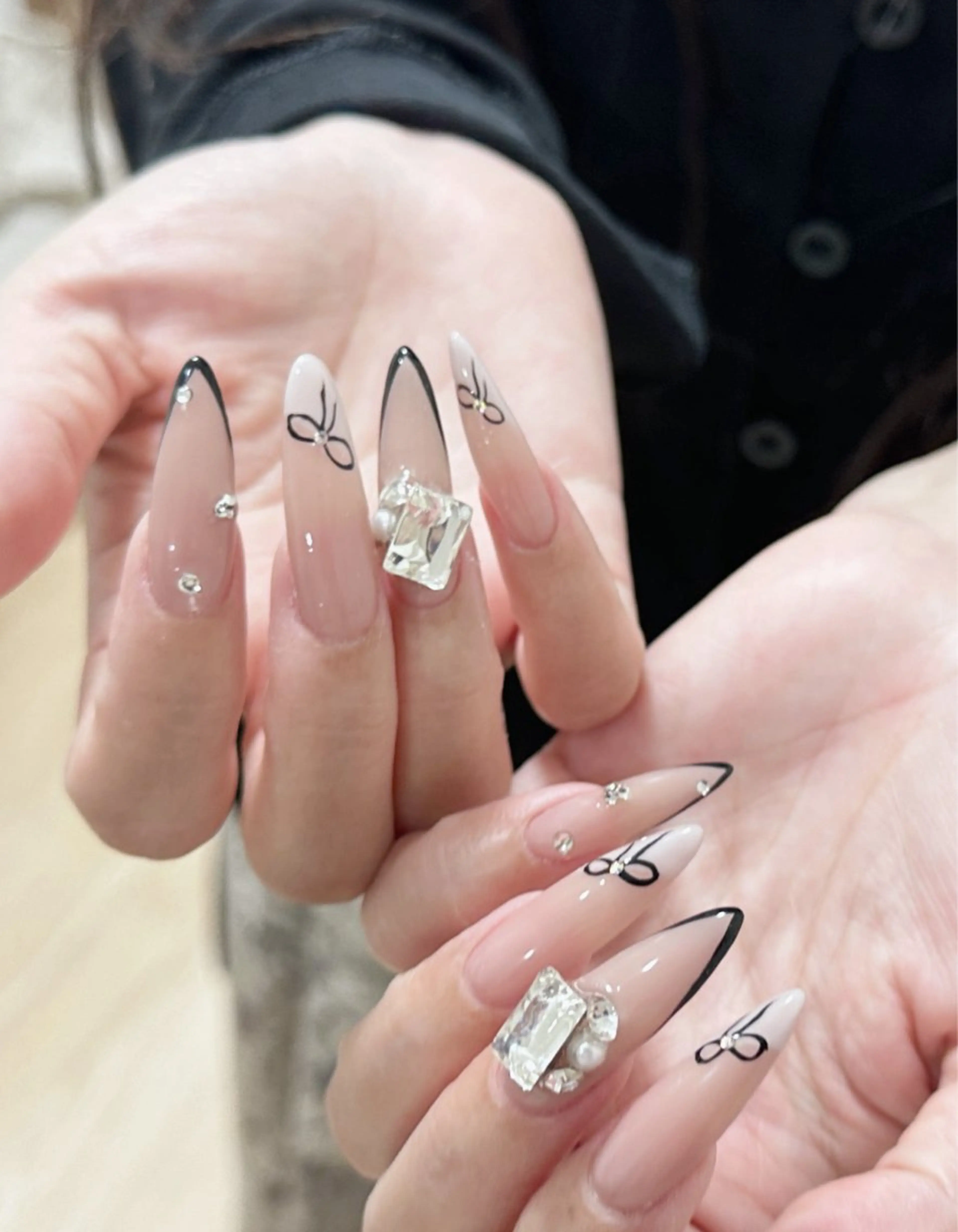 ⭐️チップ長さだし+アートし放題⭐️¥15000の写真