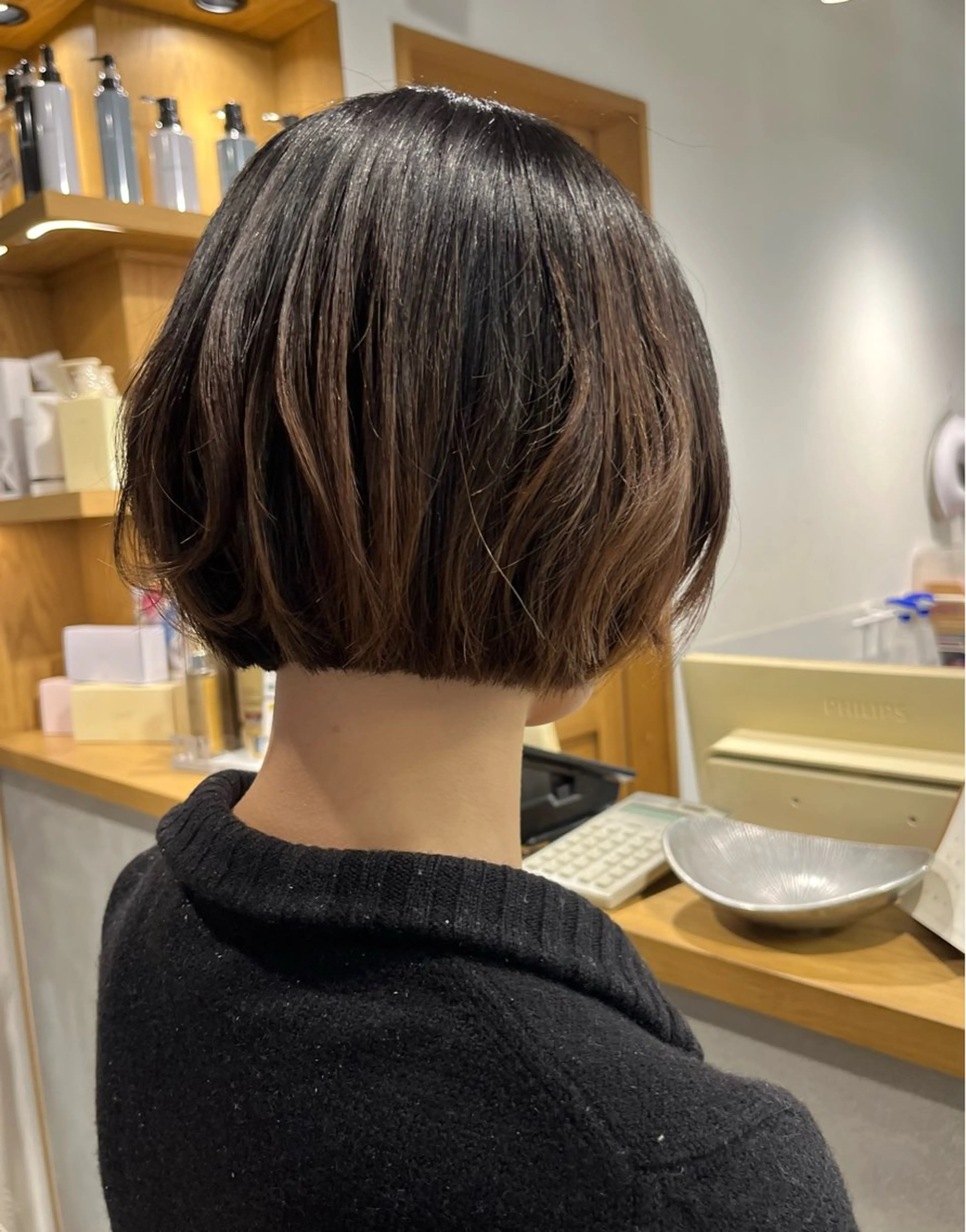 ショート 切りっぱなしボブ ボブ ️🩵LUFE ayano️🩵のヘアスタイル