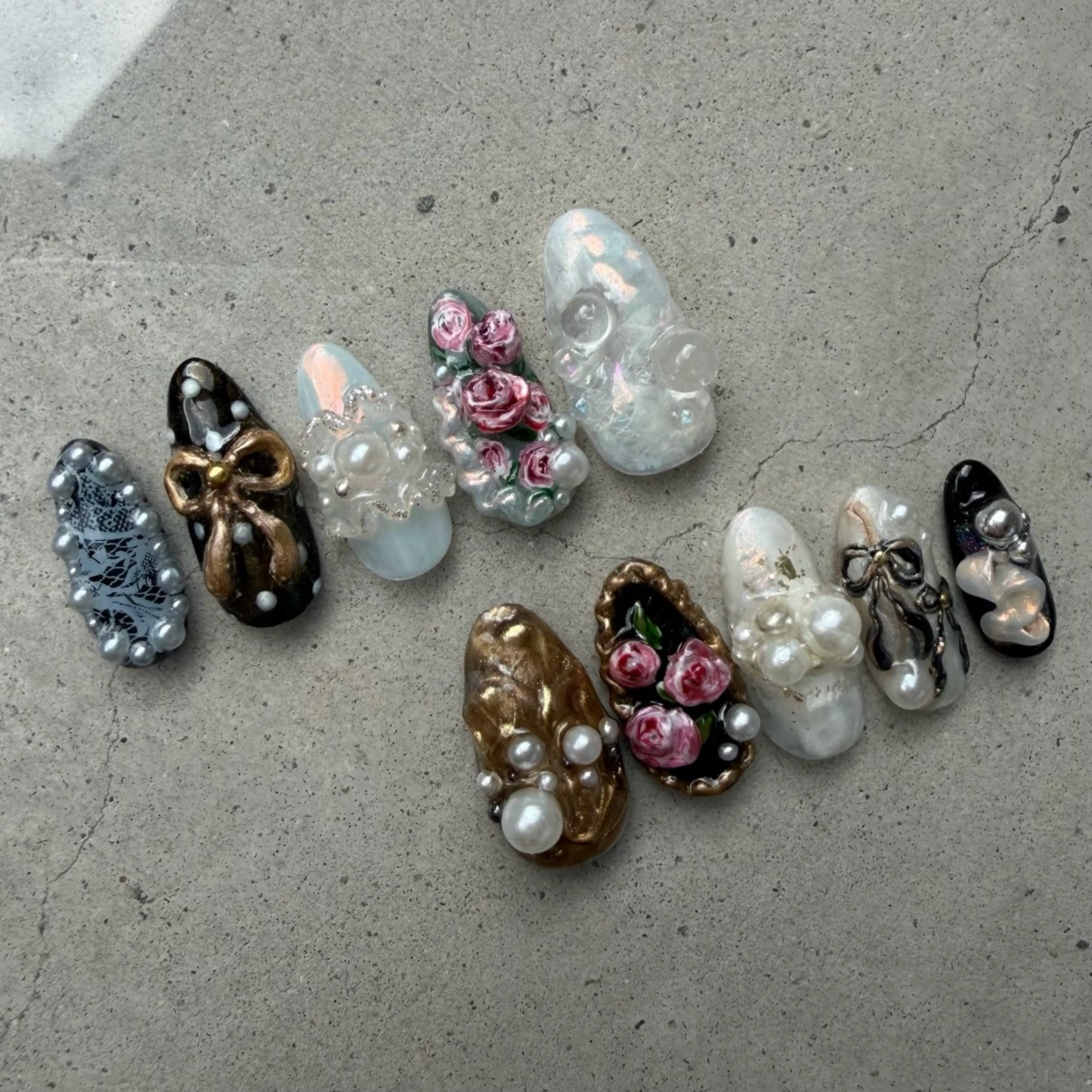 ネイル ハンドネイル RooM tani /個性派ニュアンスのネイルデザイン