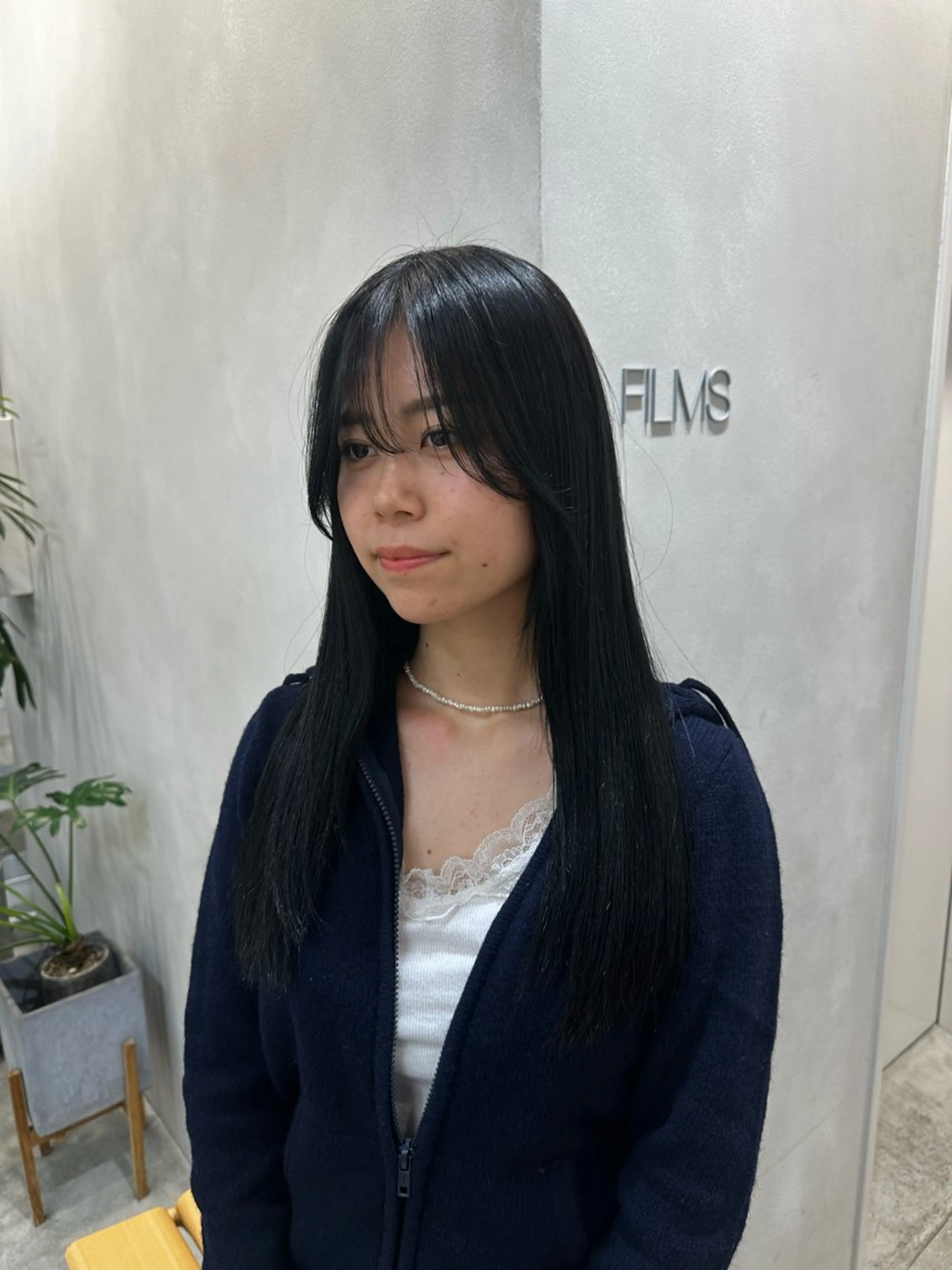 ロング カラー 松尾 怜奈のヘアスタイル