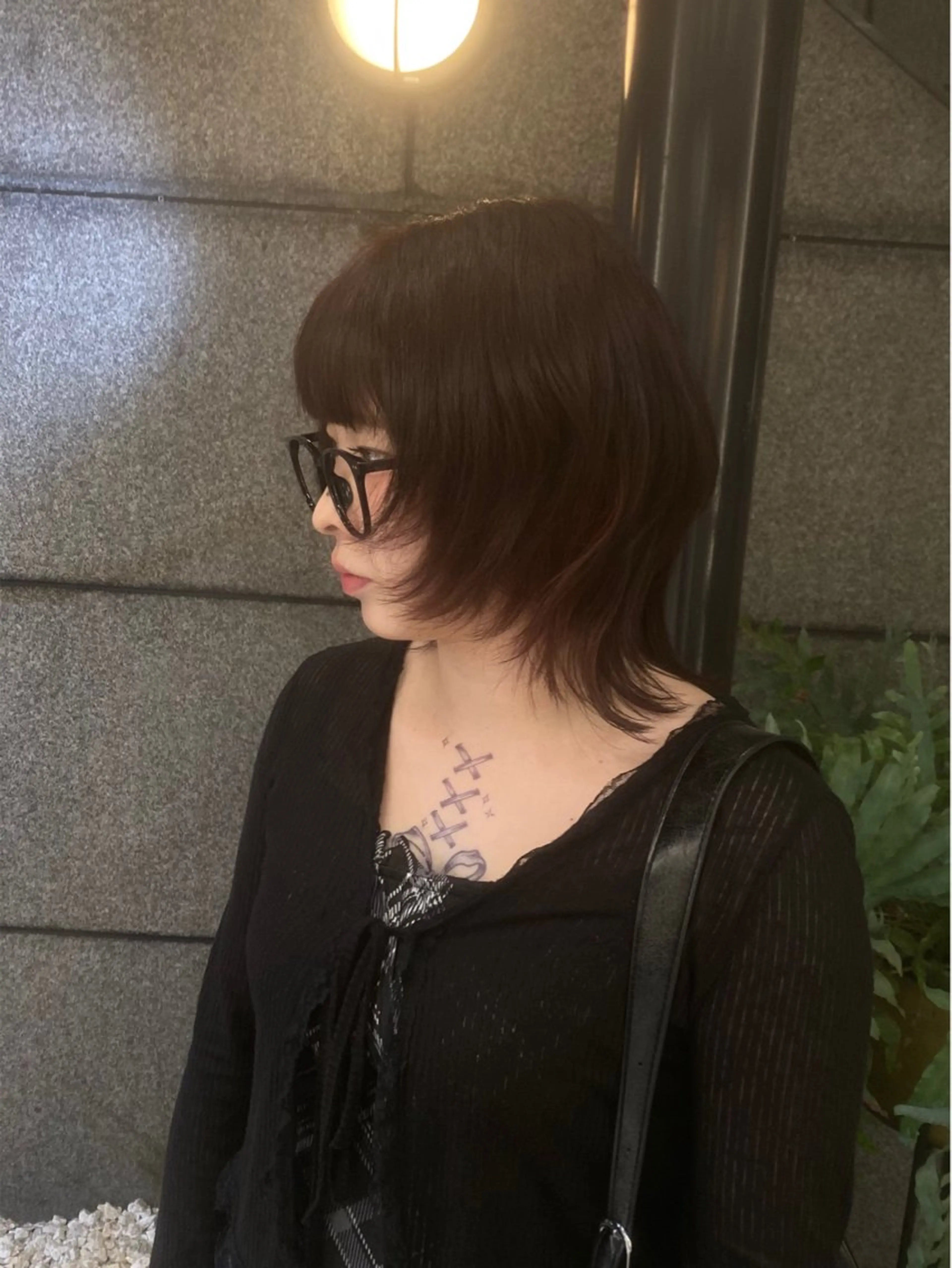 ミディアム [ ]Shiro シロ 熊谷 美容室所属・韓国系レッドカラー mikuのヘアスタイル