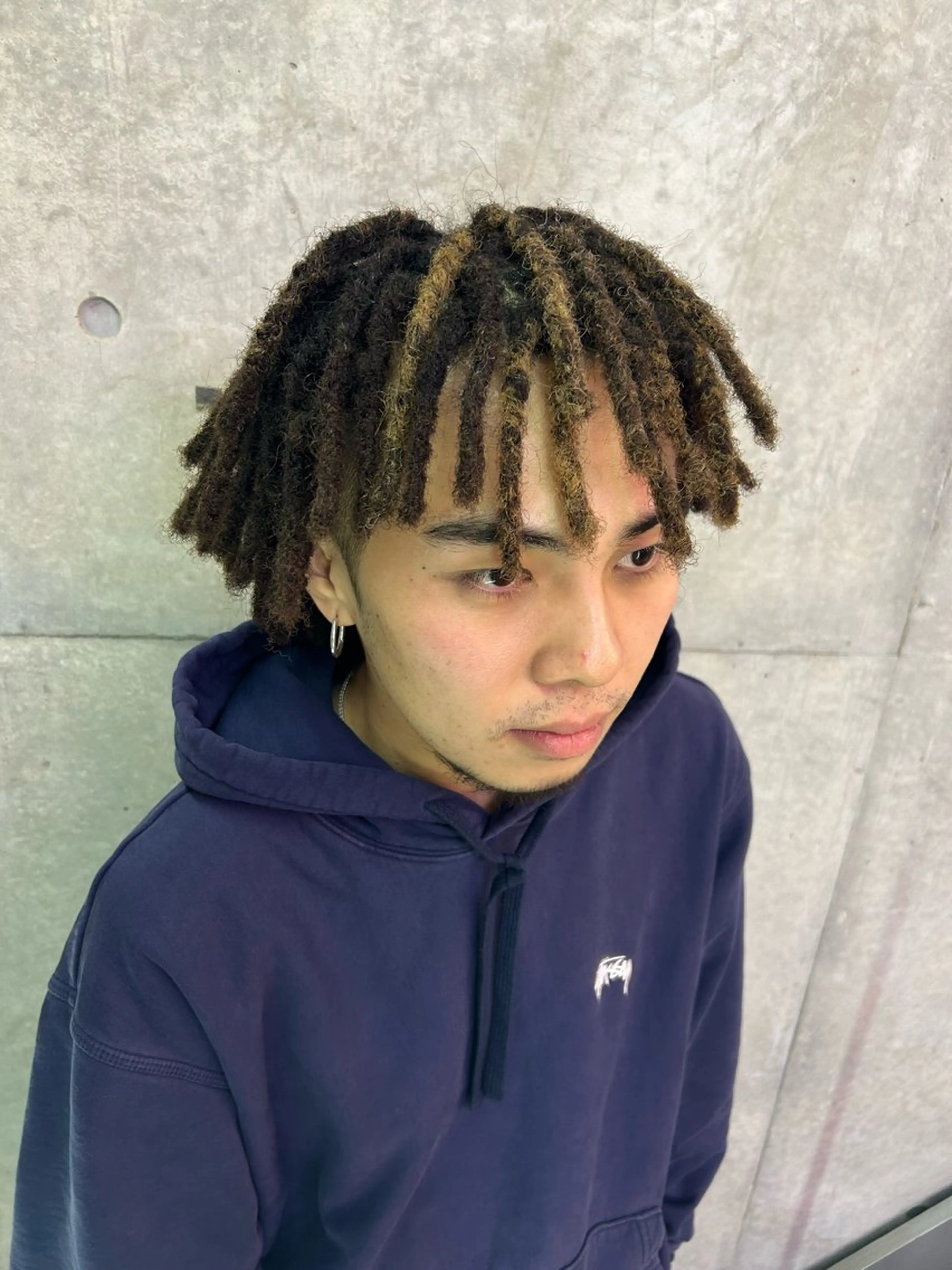 ショート パーマ エクステ 濱田 春瑠のヘアスタイル