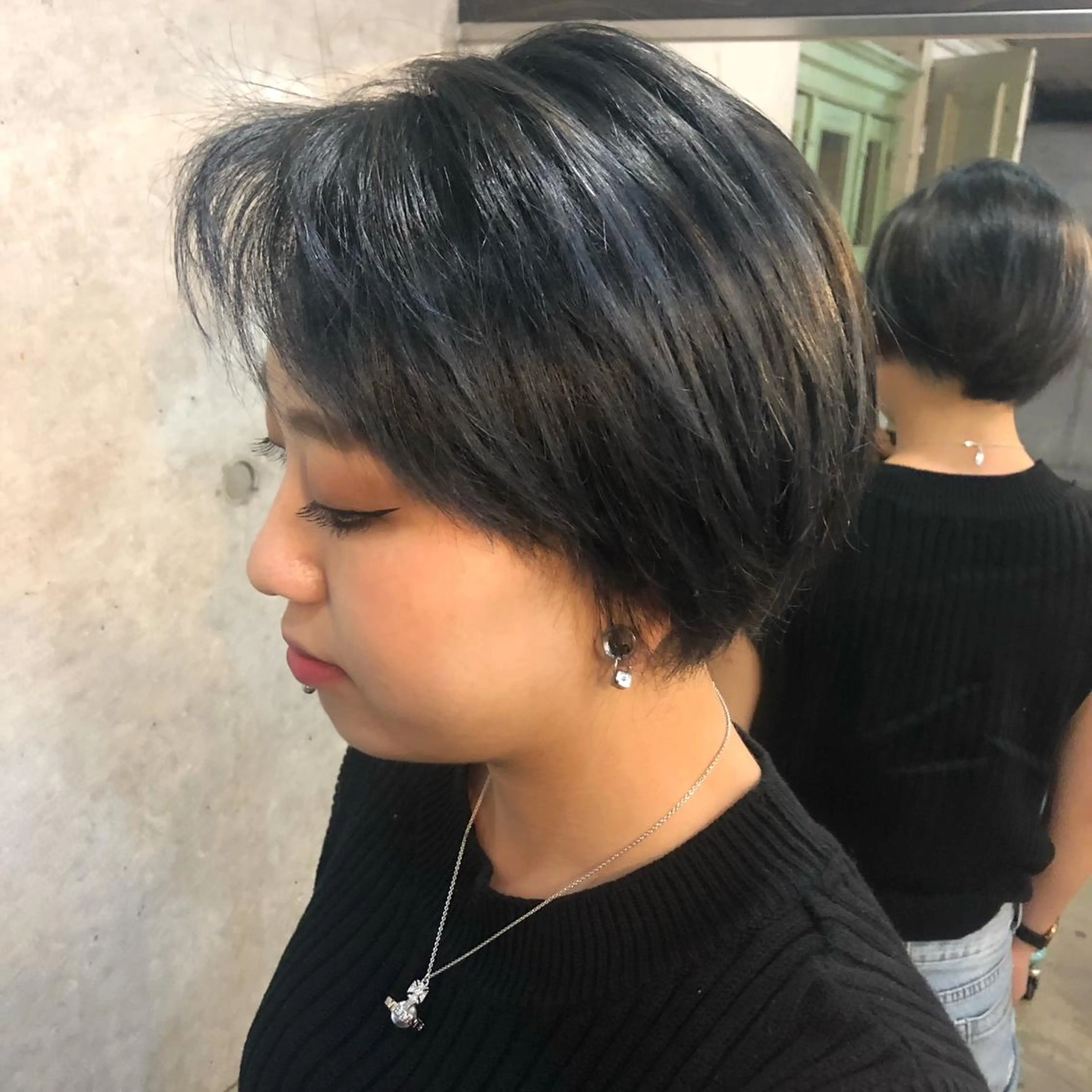 ショート メンズ特化美容師 ハスイルイのヘアスタイル