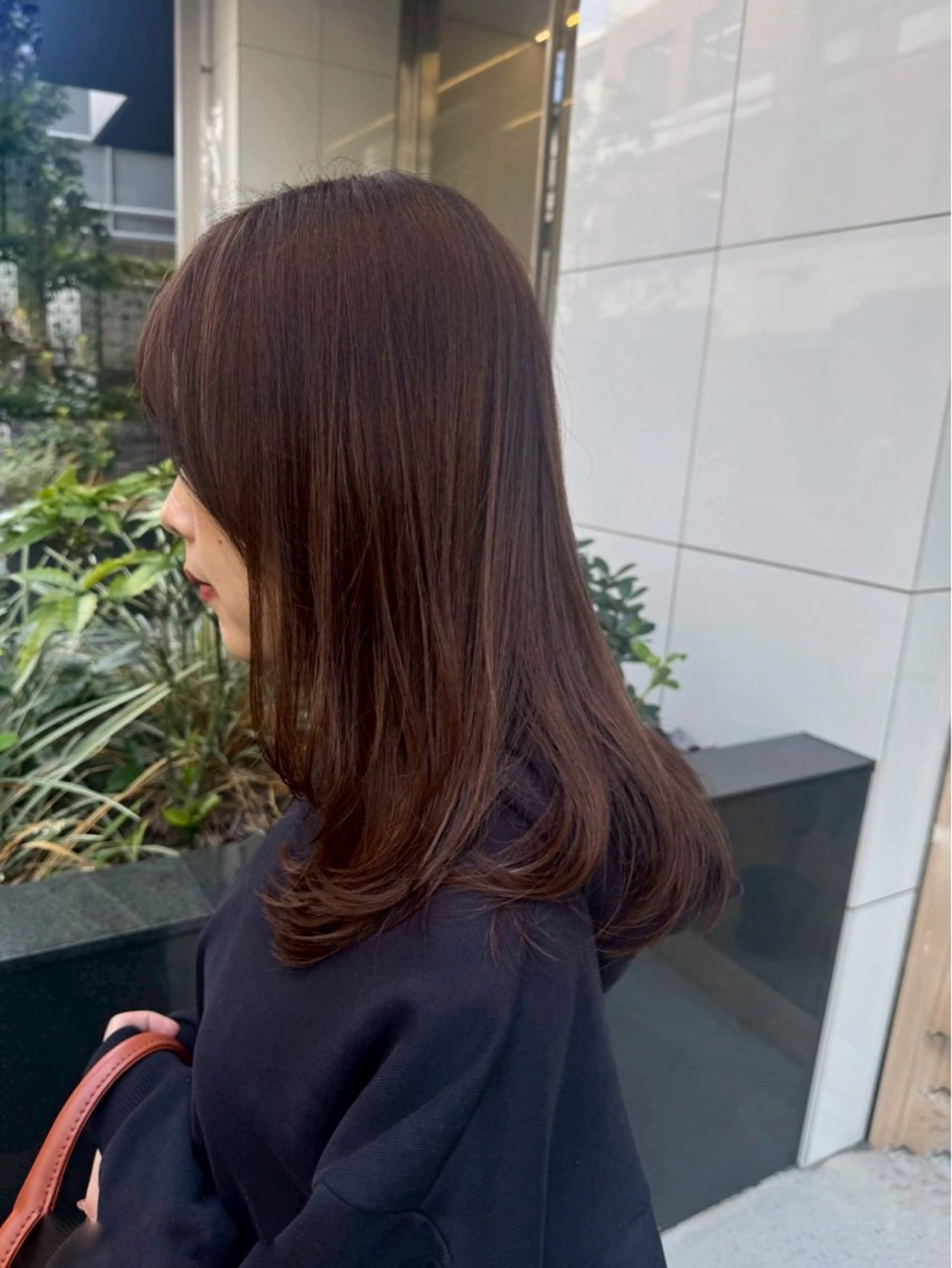 カラー ブラウンカラー ラベンダーカラー BELLA所属・井上 紗和のヘアスタイル