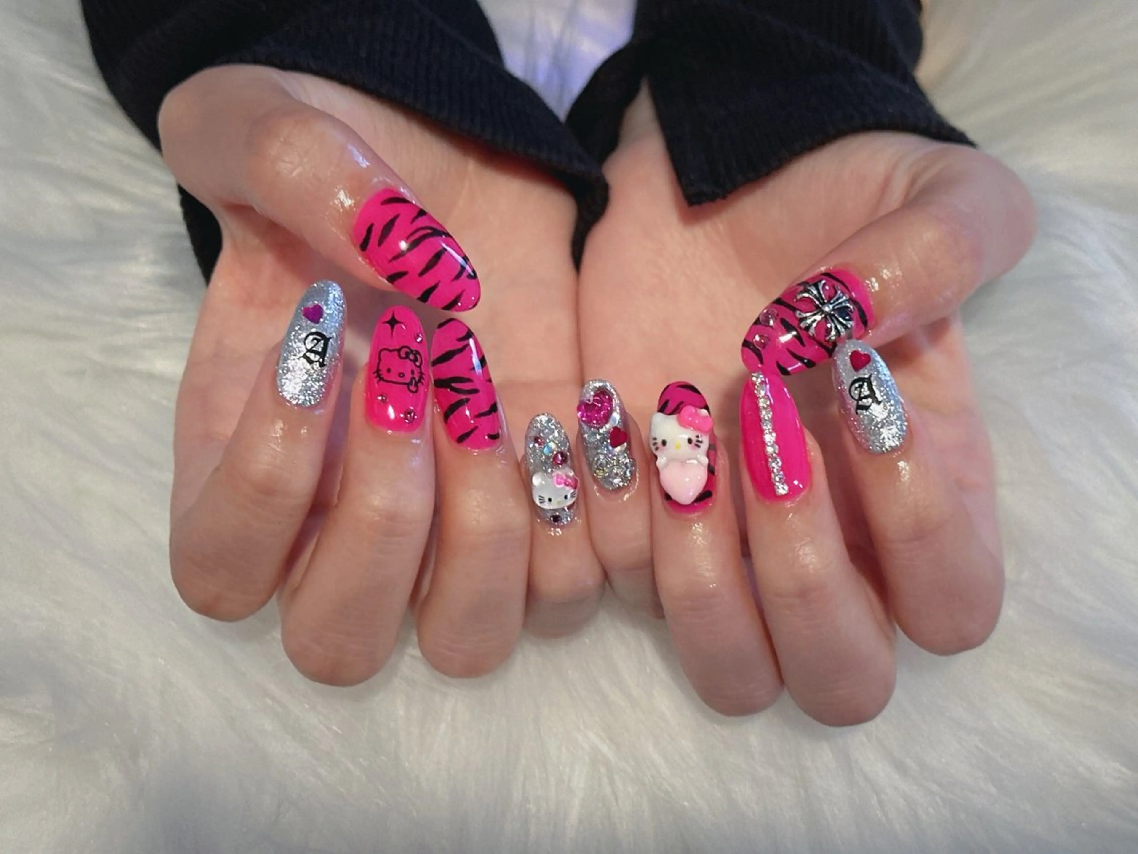 ネイル 【Eclat ｴｸﾗ】nail＆beauty所属・Eclat〔ｴｸﾗ〕 MOEKA𝜗𝜚*のネイルデザイン
