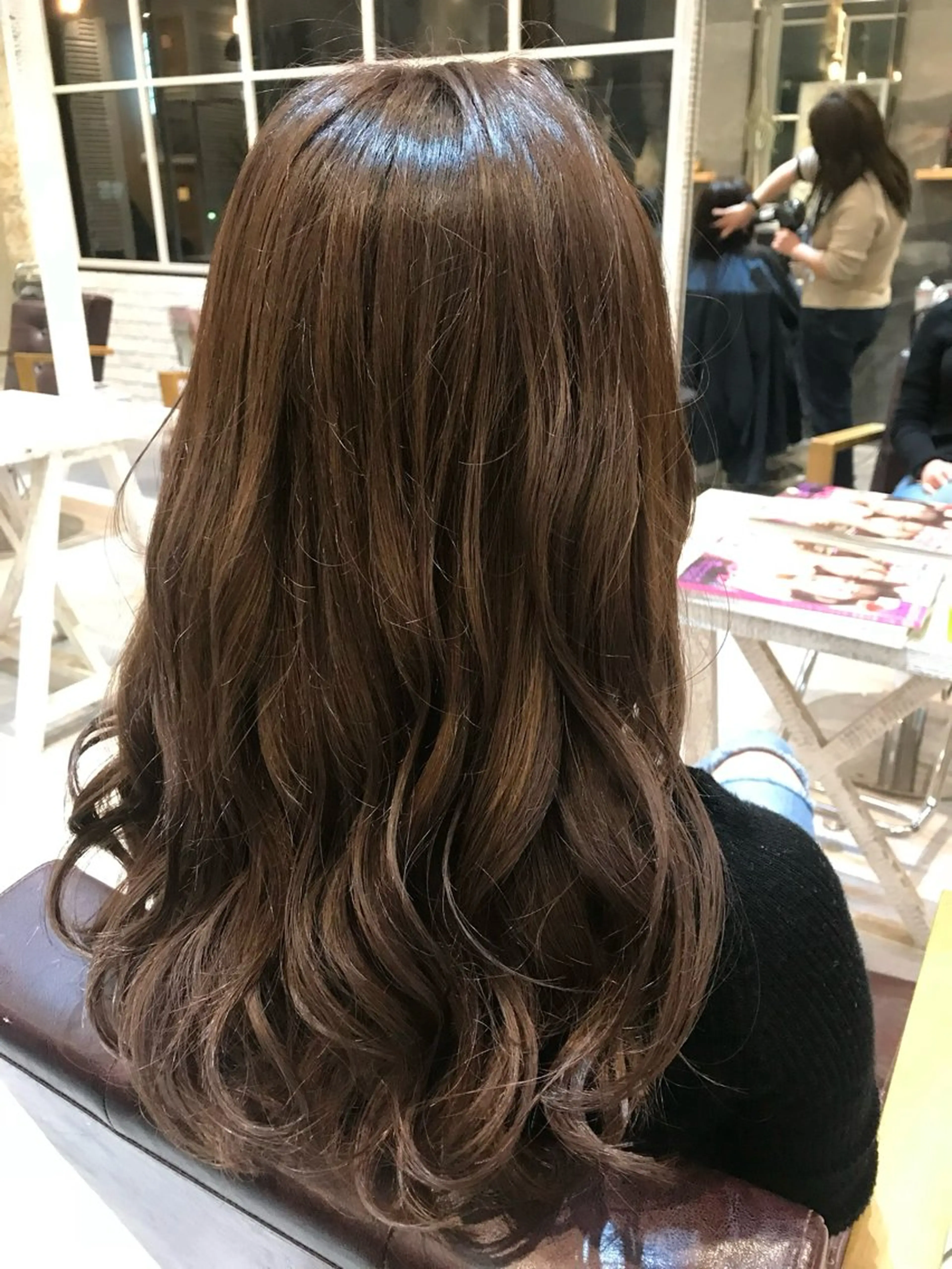 ロング カラー AUBE hair ales福岡平尾店所属・塚本 昂のヘアスタイル