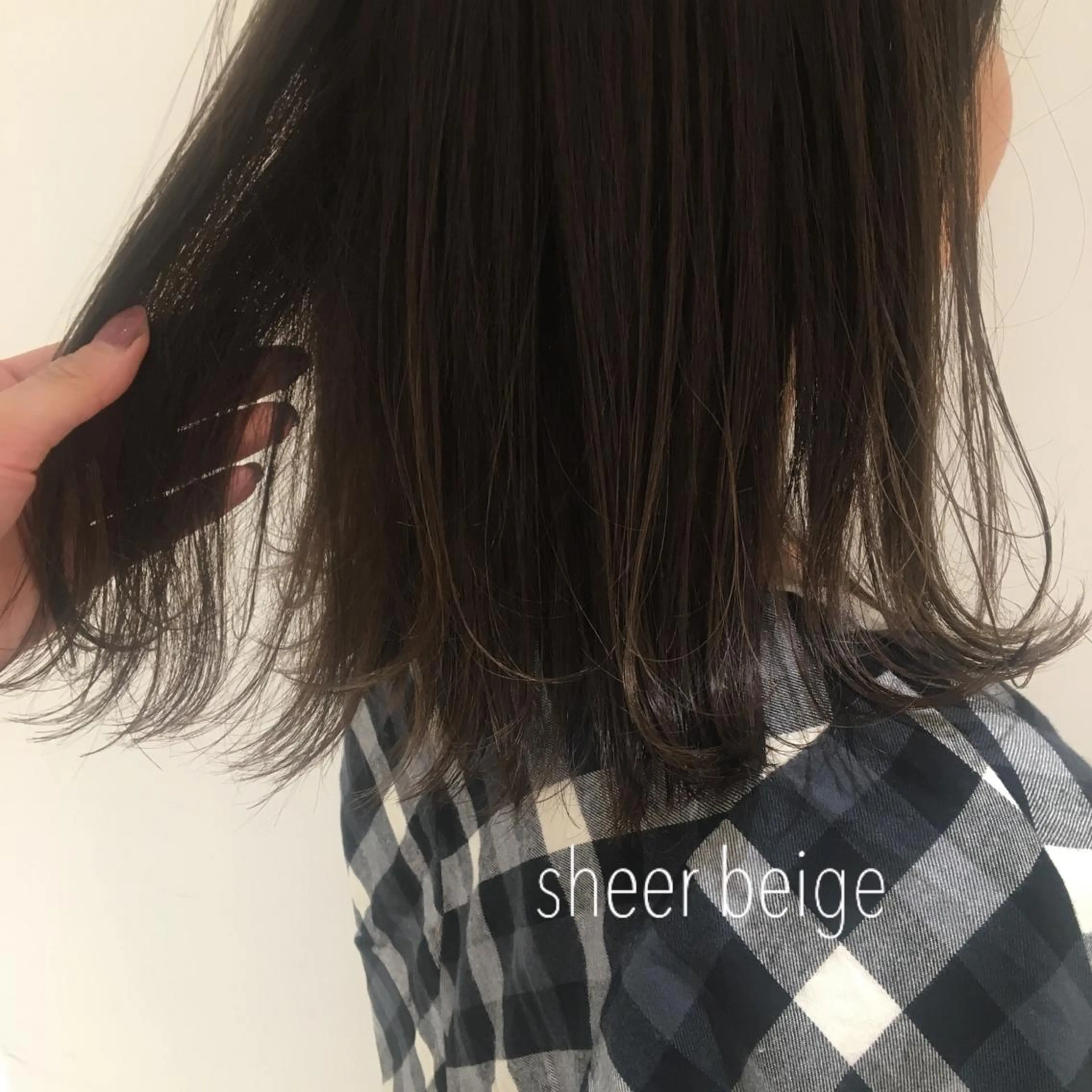 ミディアム emme MIHO♡のヘアスタイル