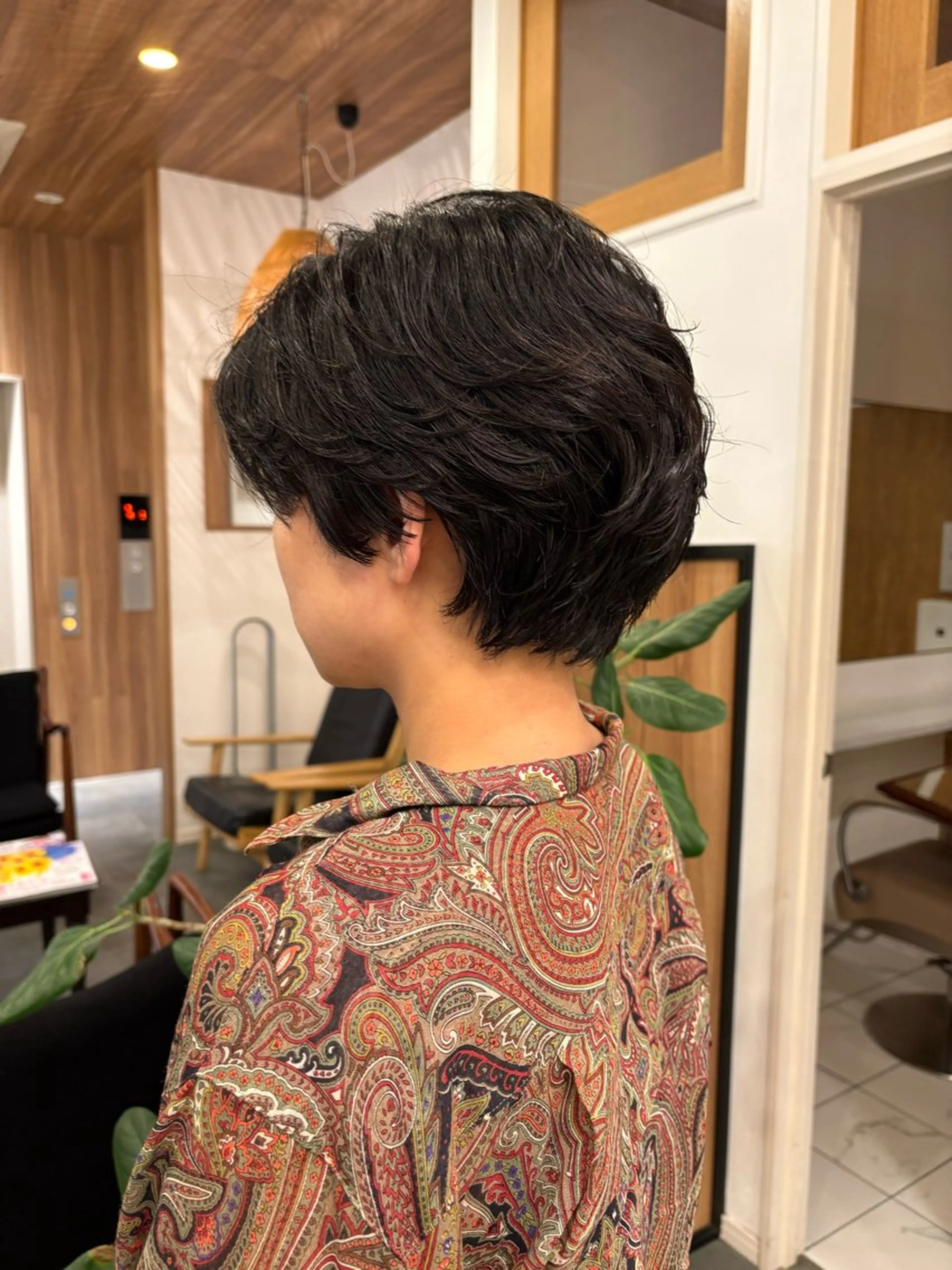 ショート パーマ パーマ BEAUTRIUM 穂乃香のヘアスタイル