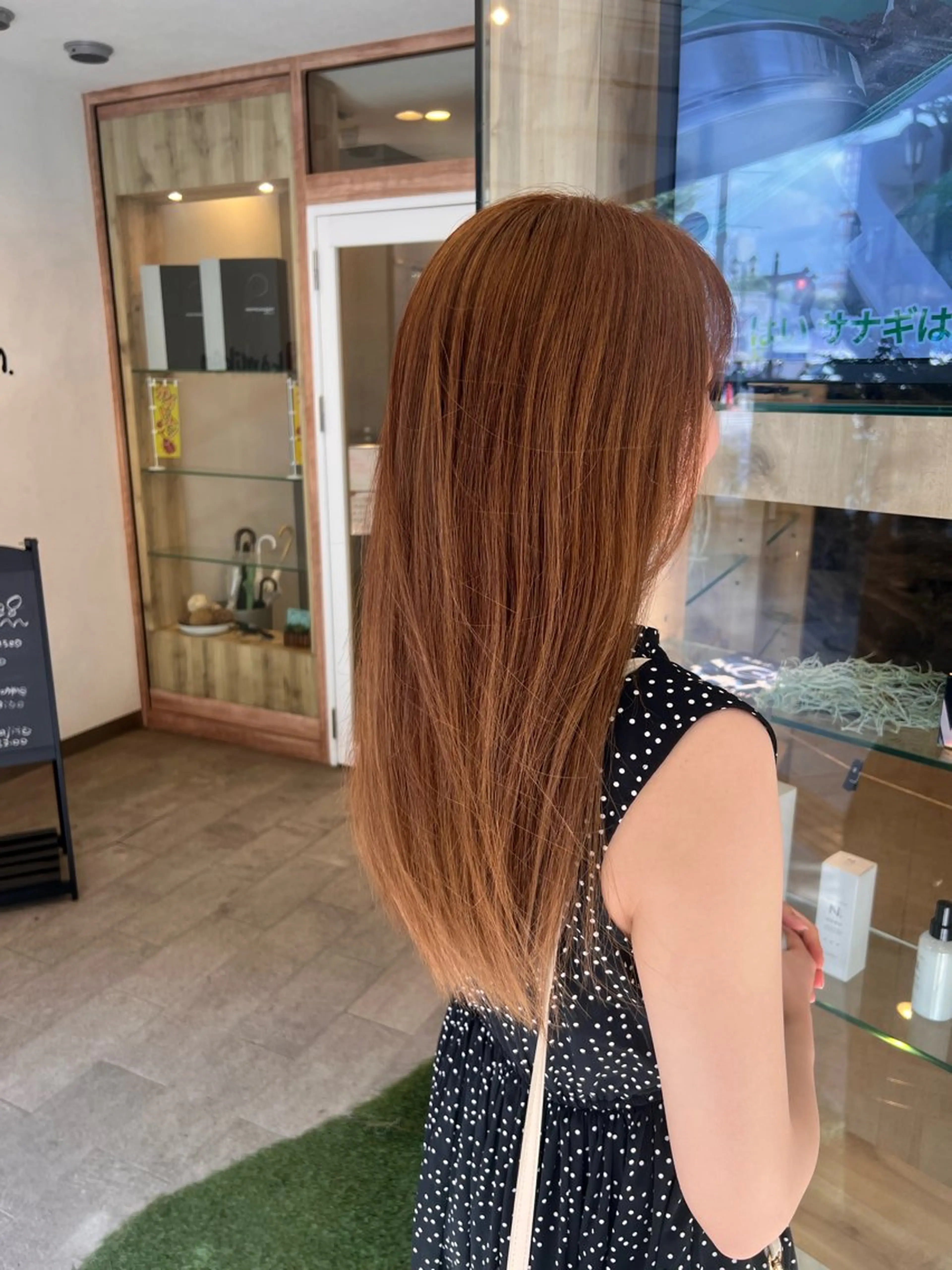 ロング カラー ブリーチ ハイトーンカラー kamiken.ajito所属・赤間 正人のヘアスタイル