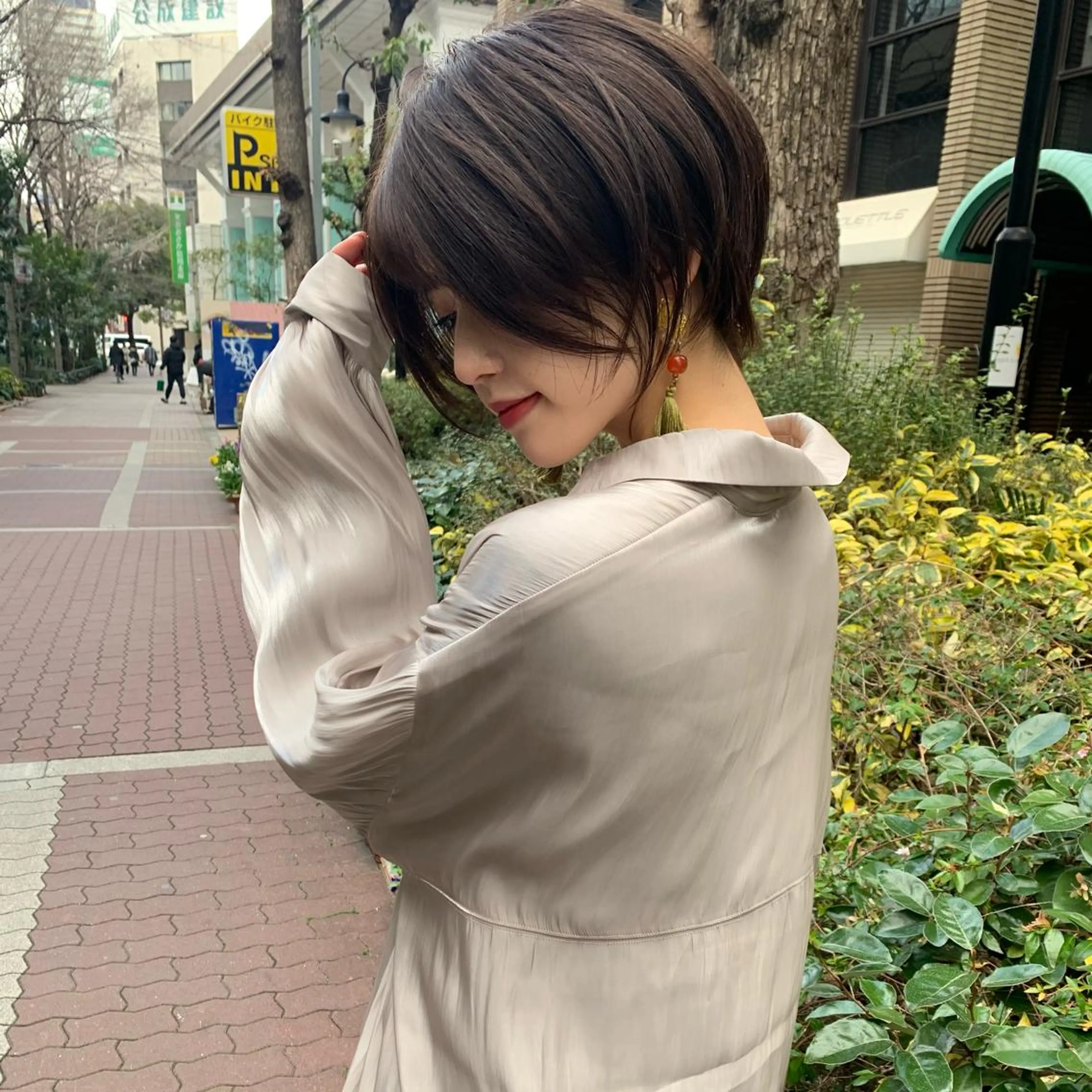 ショート calna by  elmo所属・ショート特化美容師 大阪京橋　大本　渉のヘアスタイル