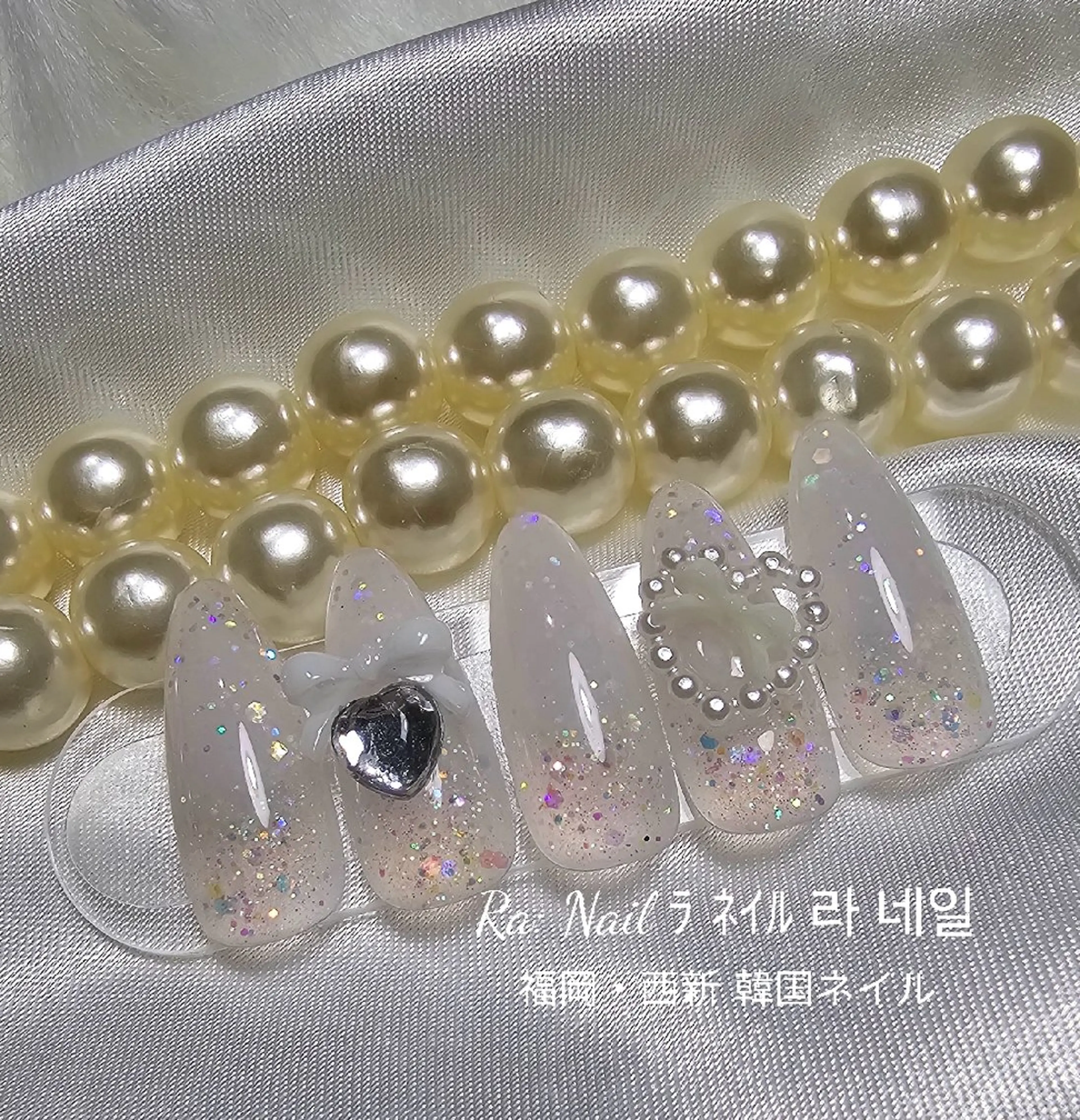 ネイル スカルプネイル Ra: Nail所属・Ra: nail    西新 韓国ネイルのネイルデザイン