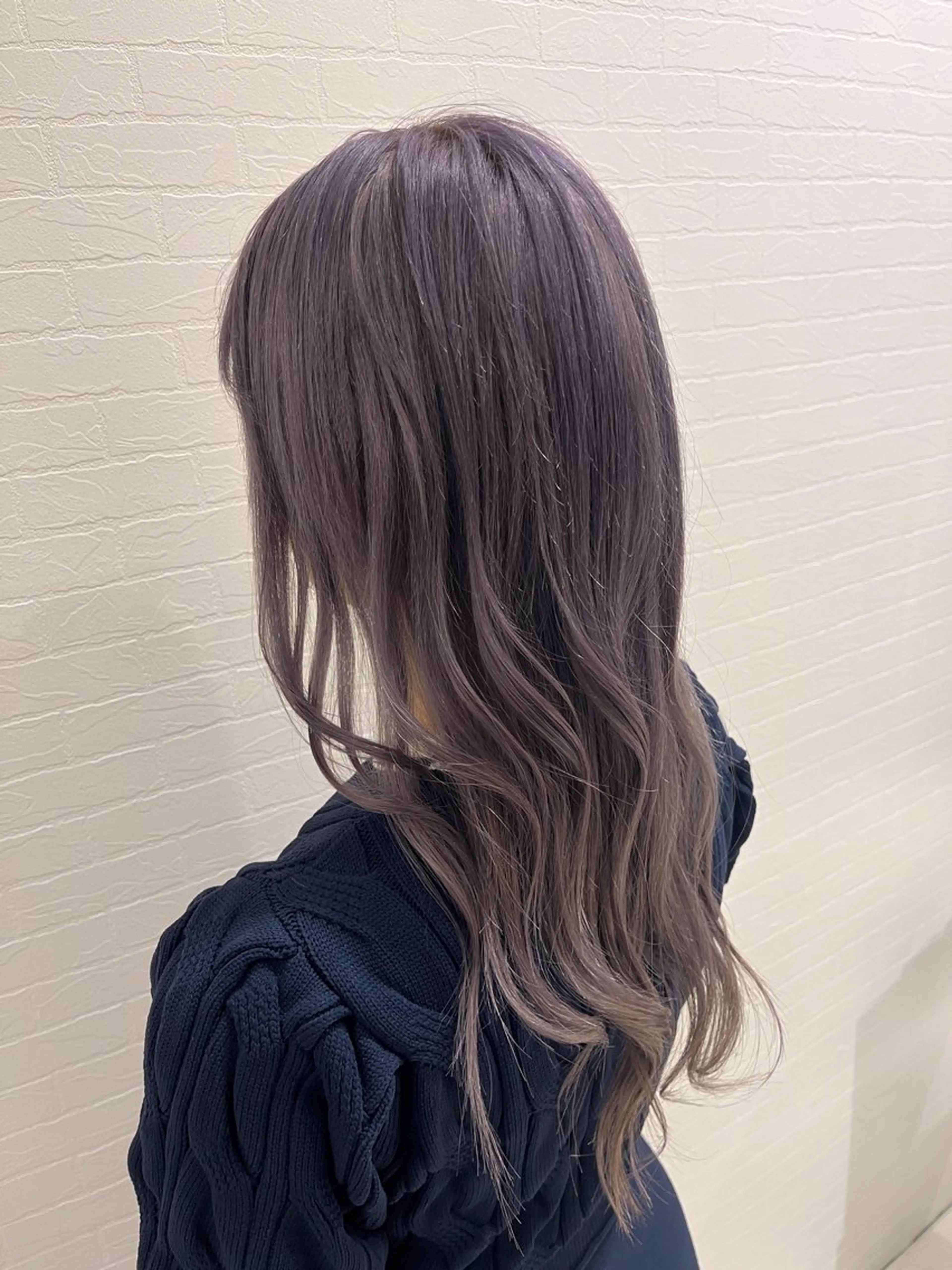 セミロング カラー ヘアカラー 🫧透明感カラー🫧 mana🫧のヘアスタイル