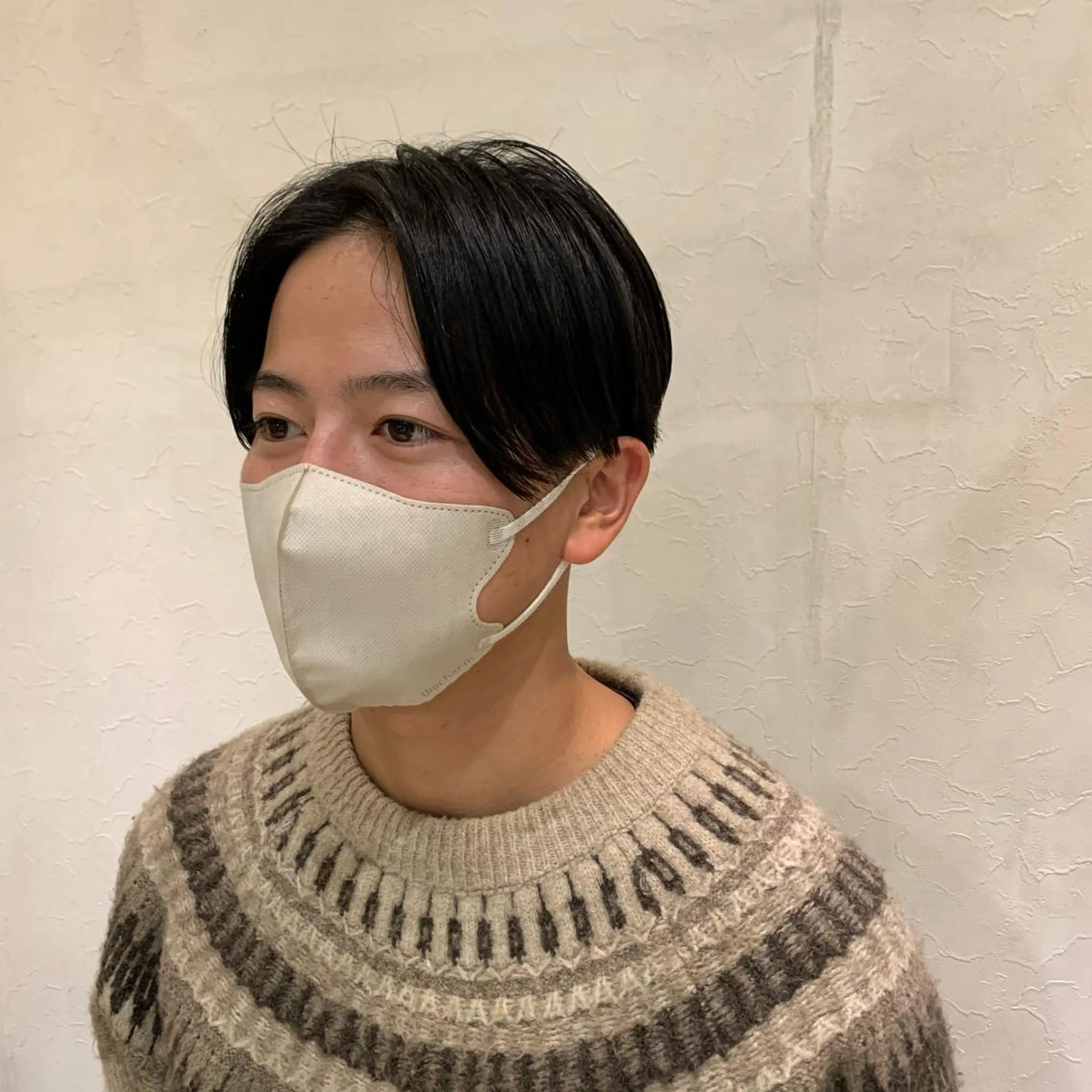ショート メンズ センターパート カット ヘッドスパ Liberty 店長 TAJIMAのヘアスタイル