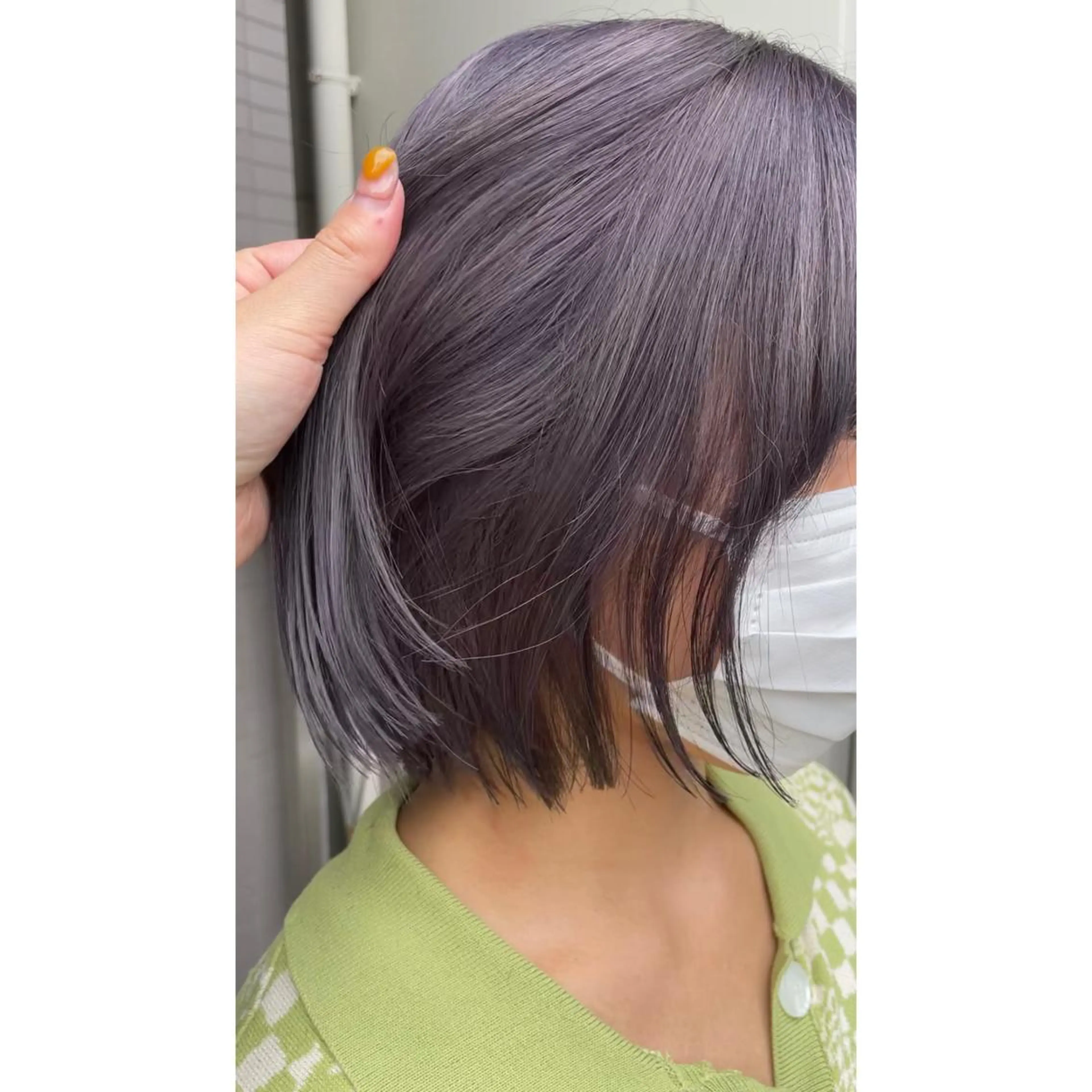 ミディアム カラー ヘアカラー トリートメント 梅田/髪質改善カラー ❄︎ mikiのヘアスタイル