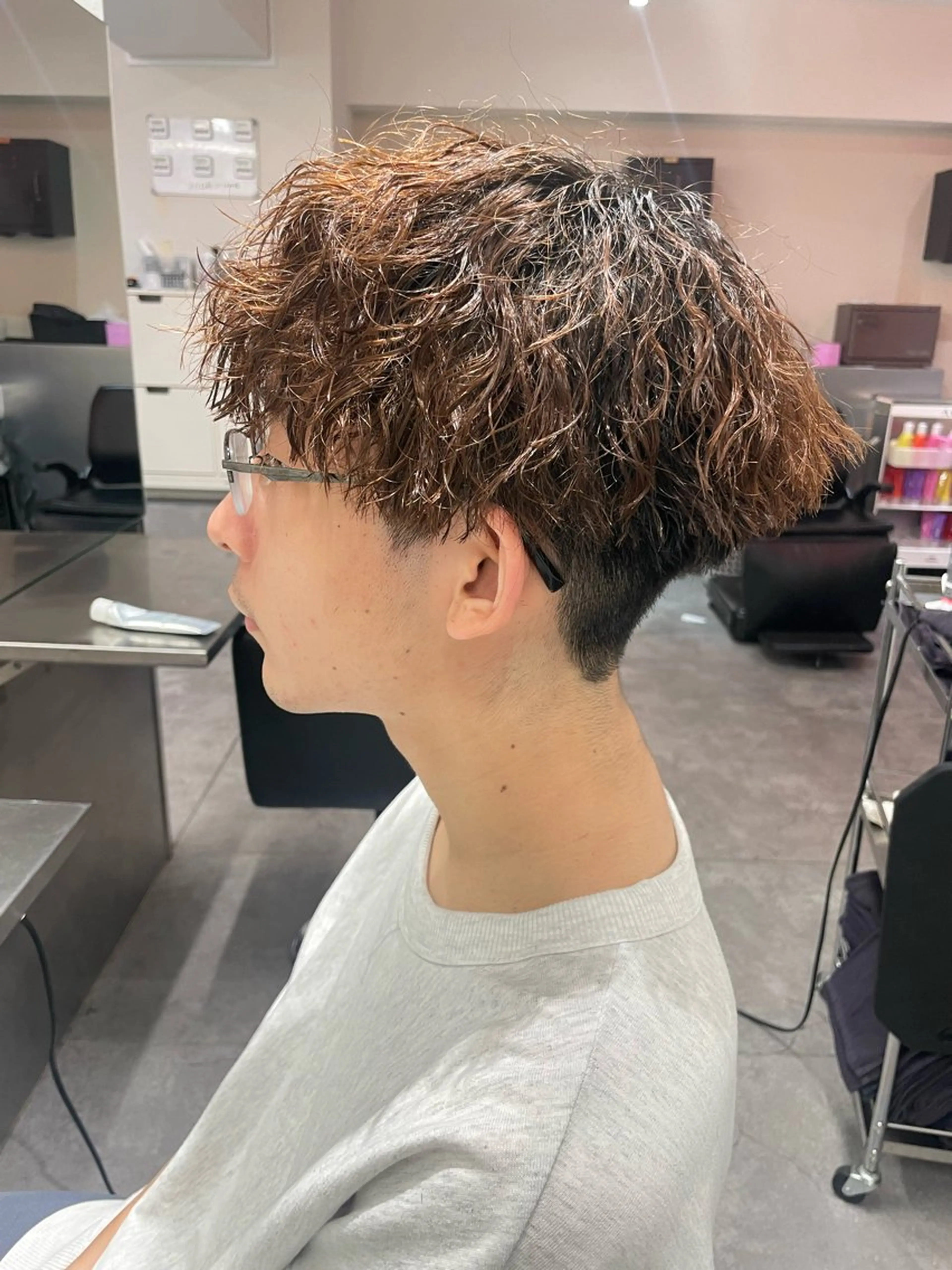 パーマ メンズ カット パーマ 町田エリアＮｏ．１/ パーマ特化/太田京希のヘアスタイル