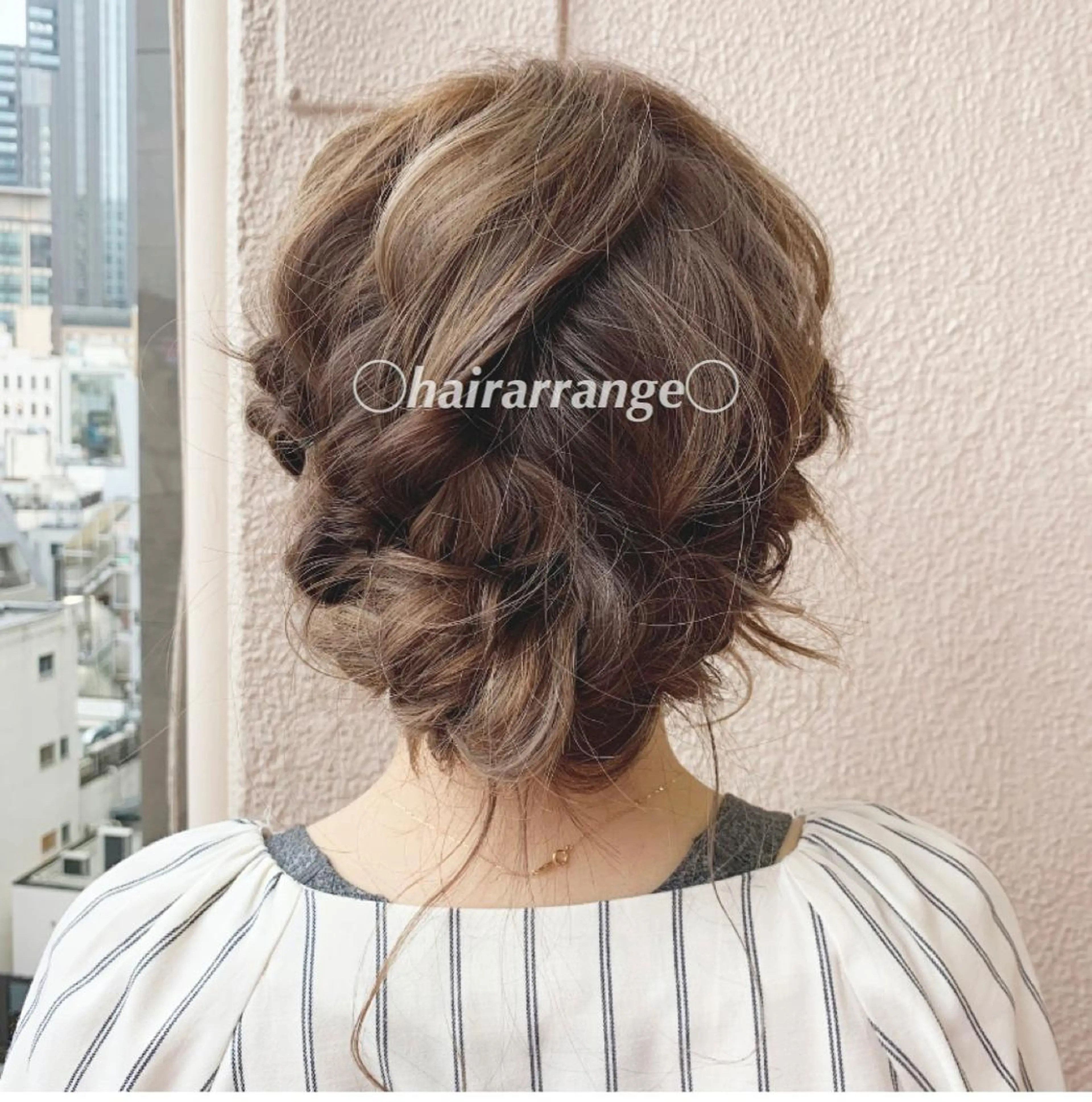 セミロング カラー ヘアアレンジ 代表🎀 ふわモテ愛 され髪🩷yumiのヘアスタイル