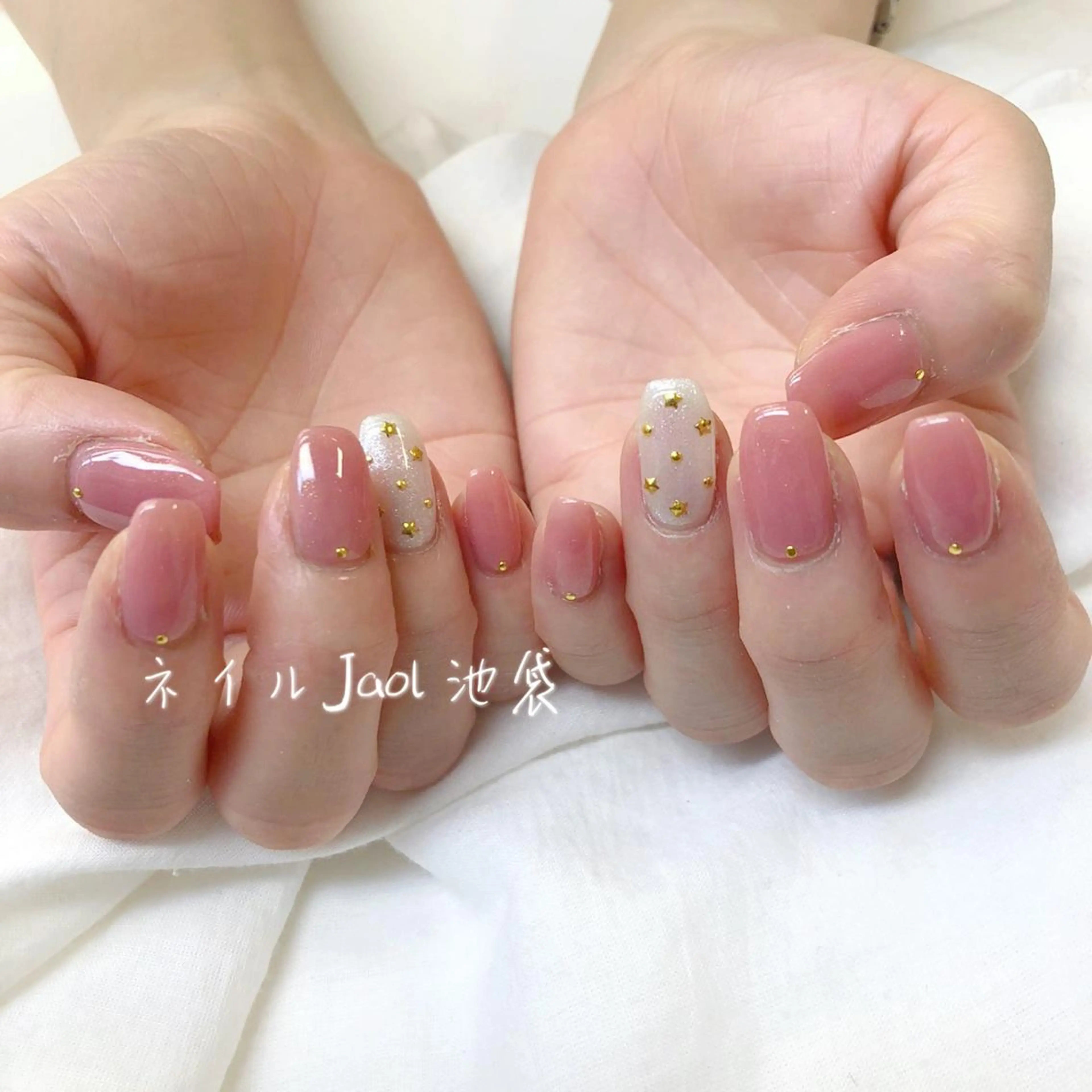 ミディアム nail jaol池袋店所属・ネイルJaol 池袋のネイルデザイン