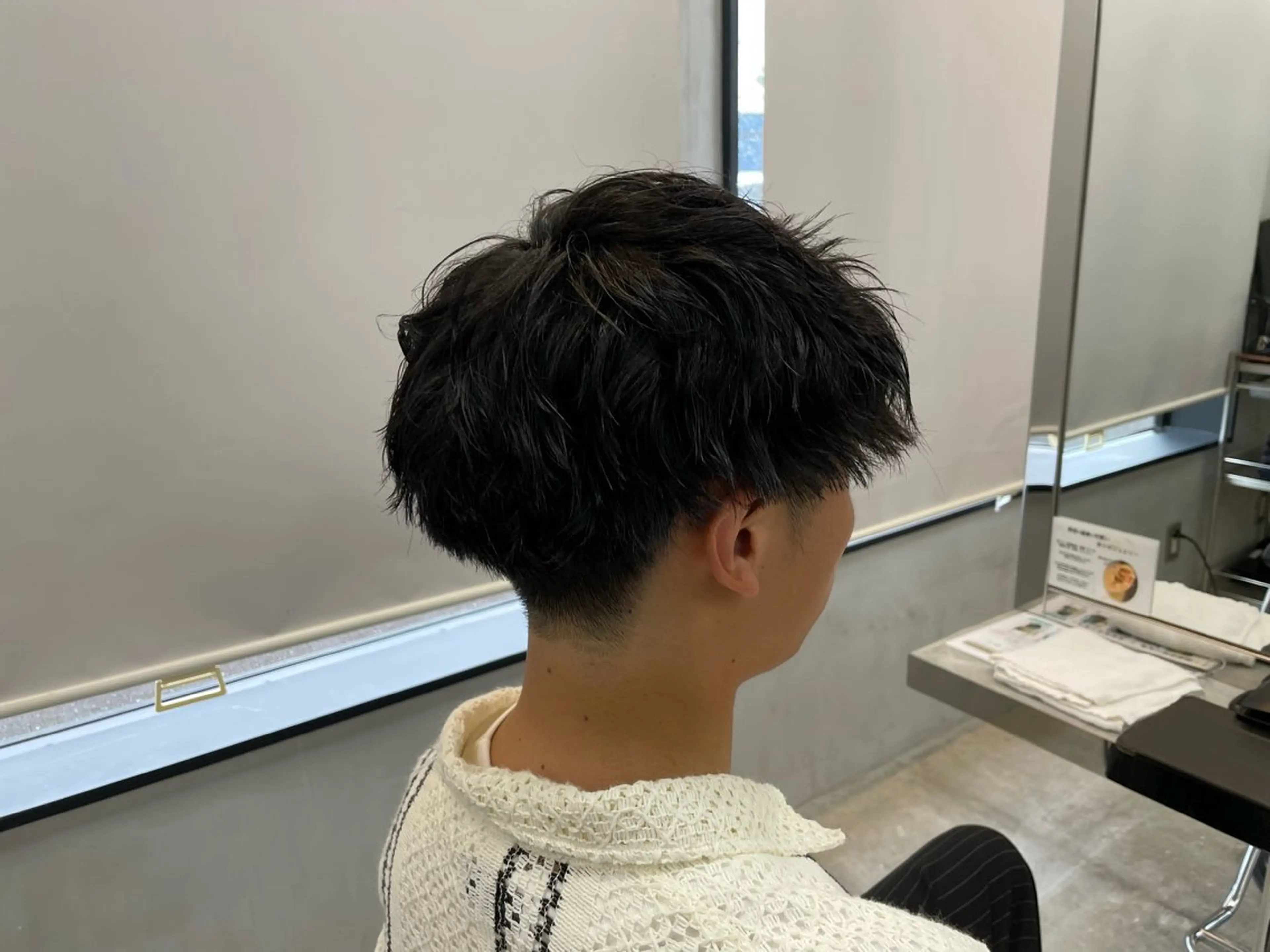 メンズ カット パーマ トリートメント メンズ 🔥松本明日翔のヘアスタイル