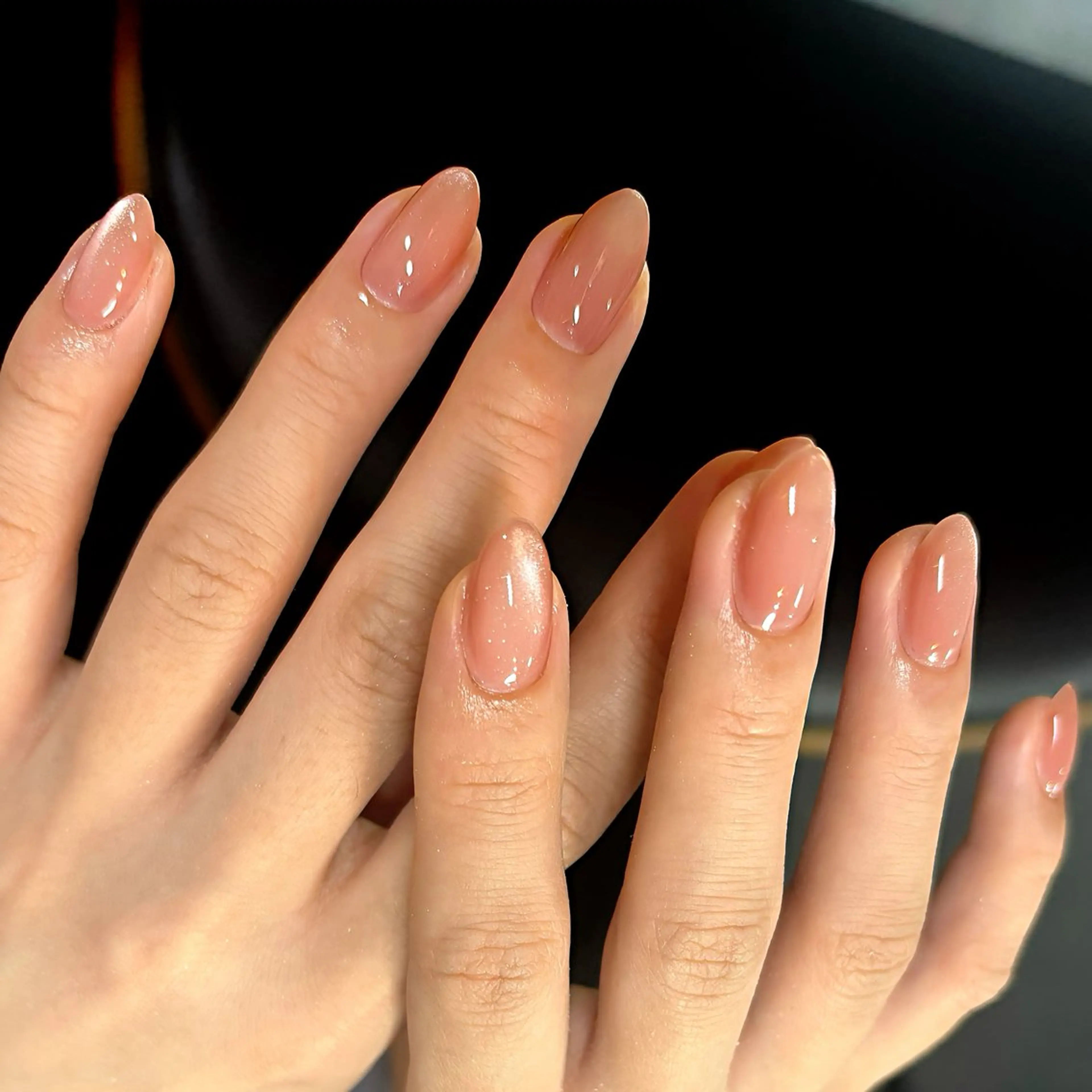 ネイル マグネットネイル ネイビー オフィスネイル ワンカラーネイル 夏ネイル ハンドネイル ハンドケア 🫧OPELIA NAIL渋谷🫧のネイルデザイン