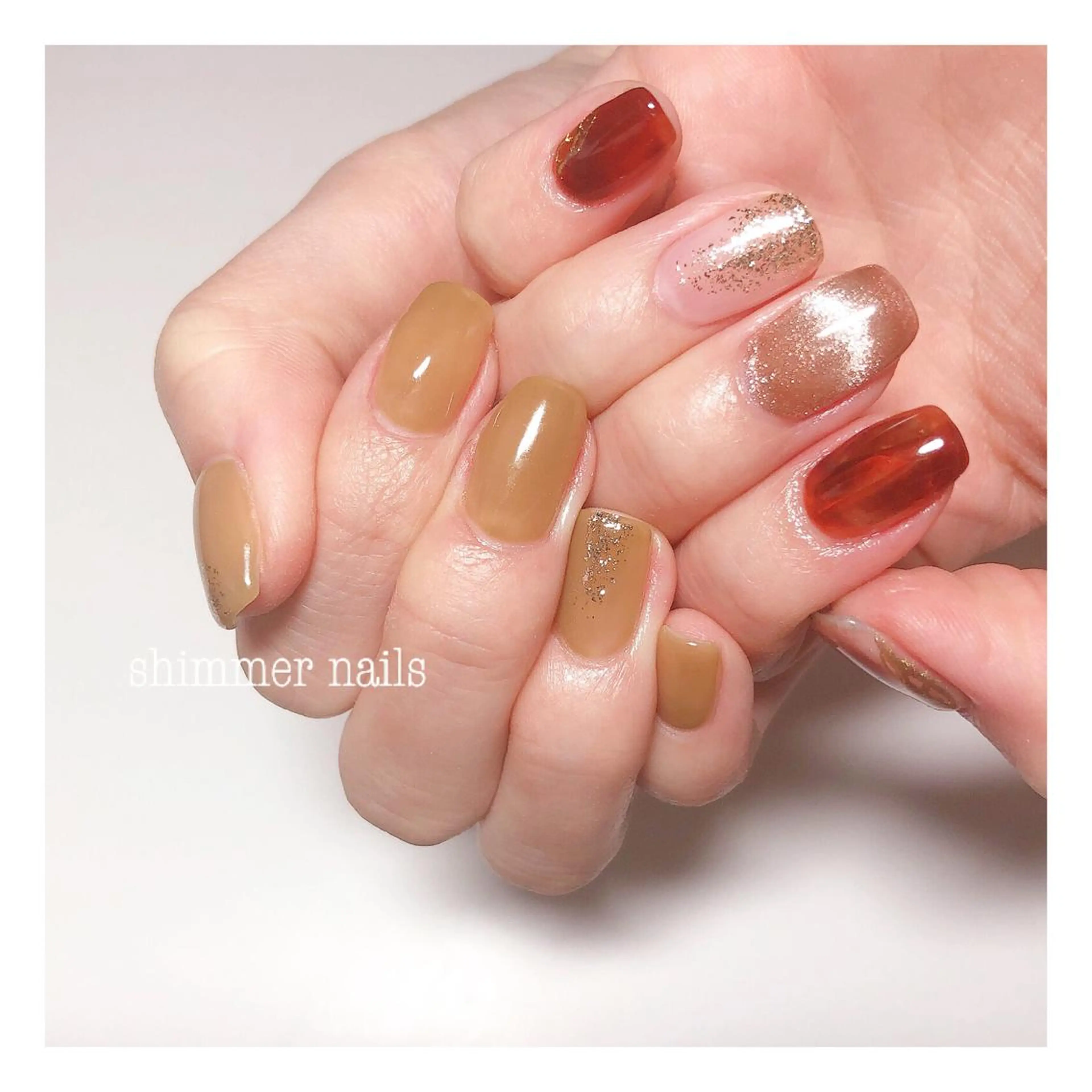 ネイル shimmer nailsのネイルデザイン