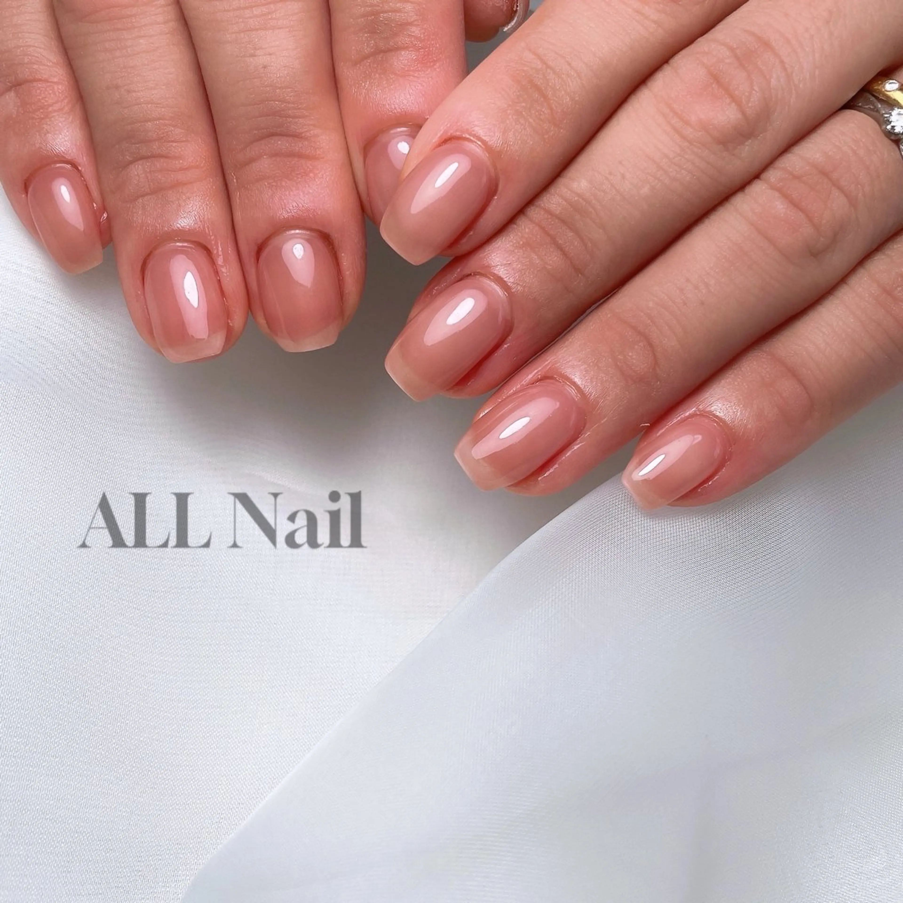 ネイル ワンカラーネイル ピンク ALL Nail &whiteningのその他イメージ