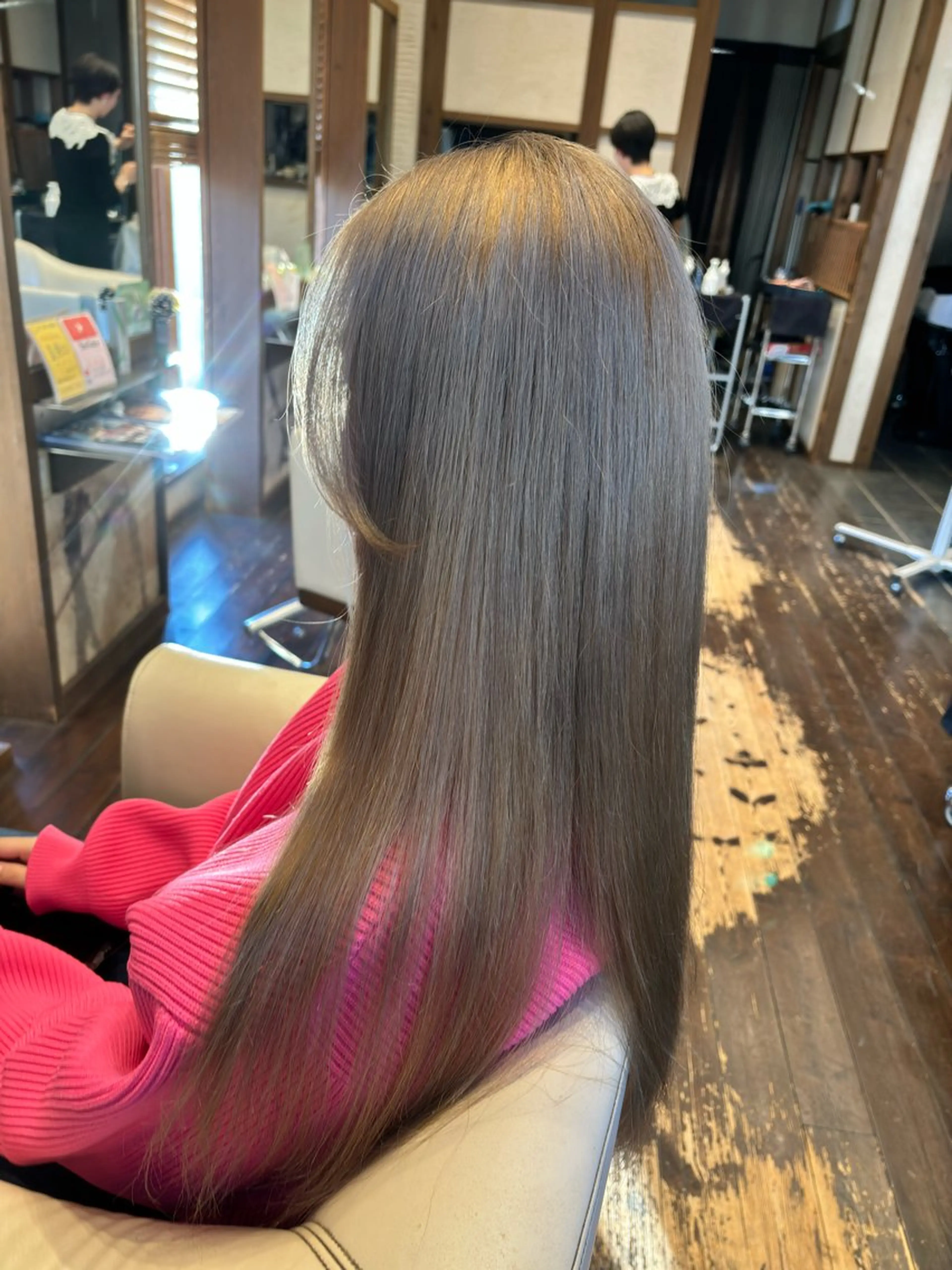 セミロング カラー ブロンド カット ヘアカラー りずむヘアデザイン所属・Rhythm / RYOMAのヘアスタイル