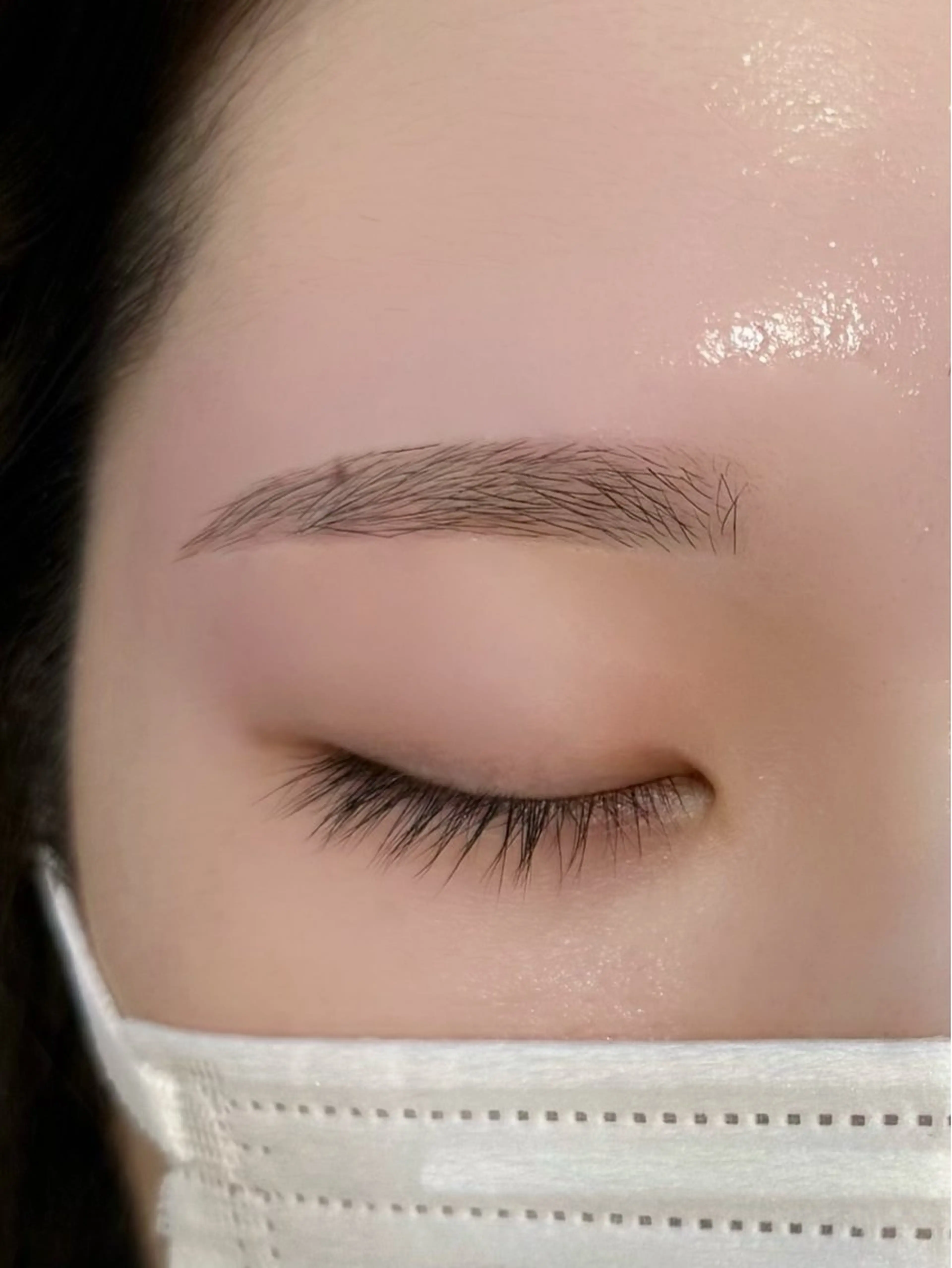 アイブロウ 🫧韓国風束感まつ毛 /あかね/美眉🫧のマツエク・マツパデザイン