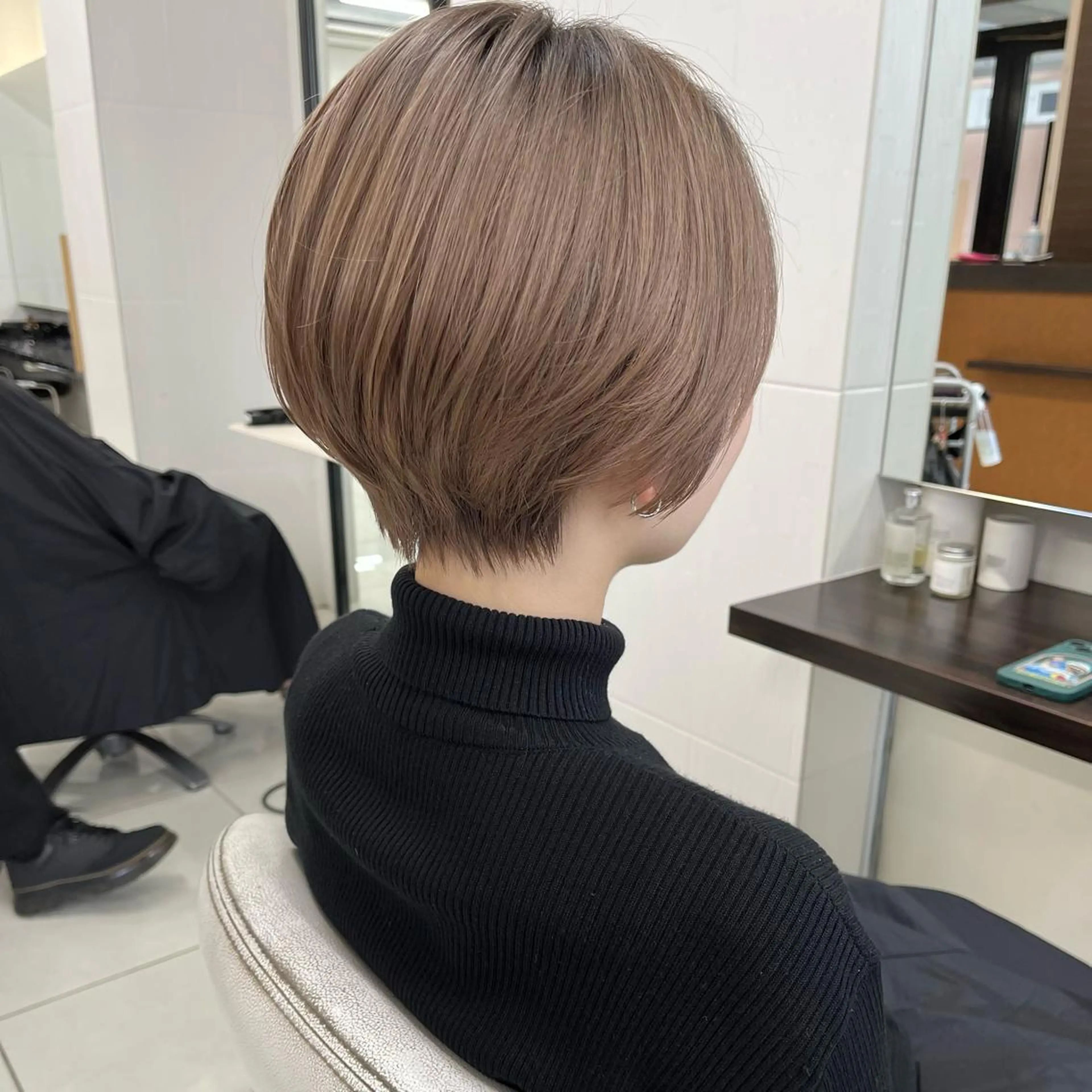 ショート カラー 似合わせカット カット トリートメント BOOTH share salon所属・ハタケヤマヨシキ ／BOOTHのヘアスタイル