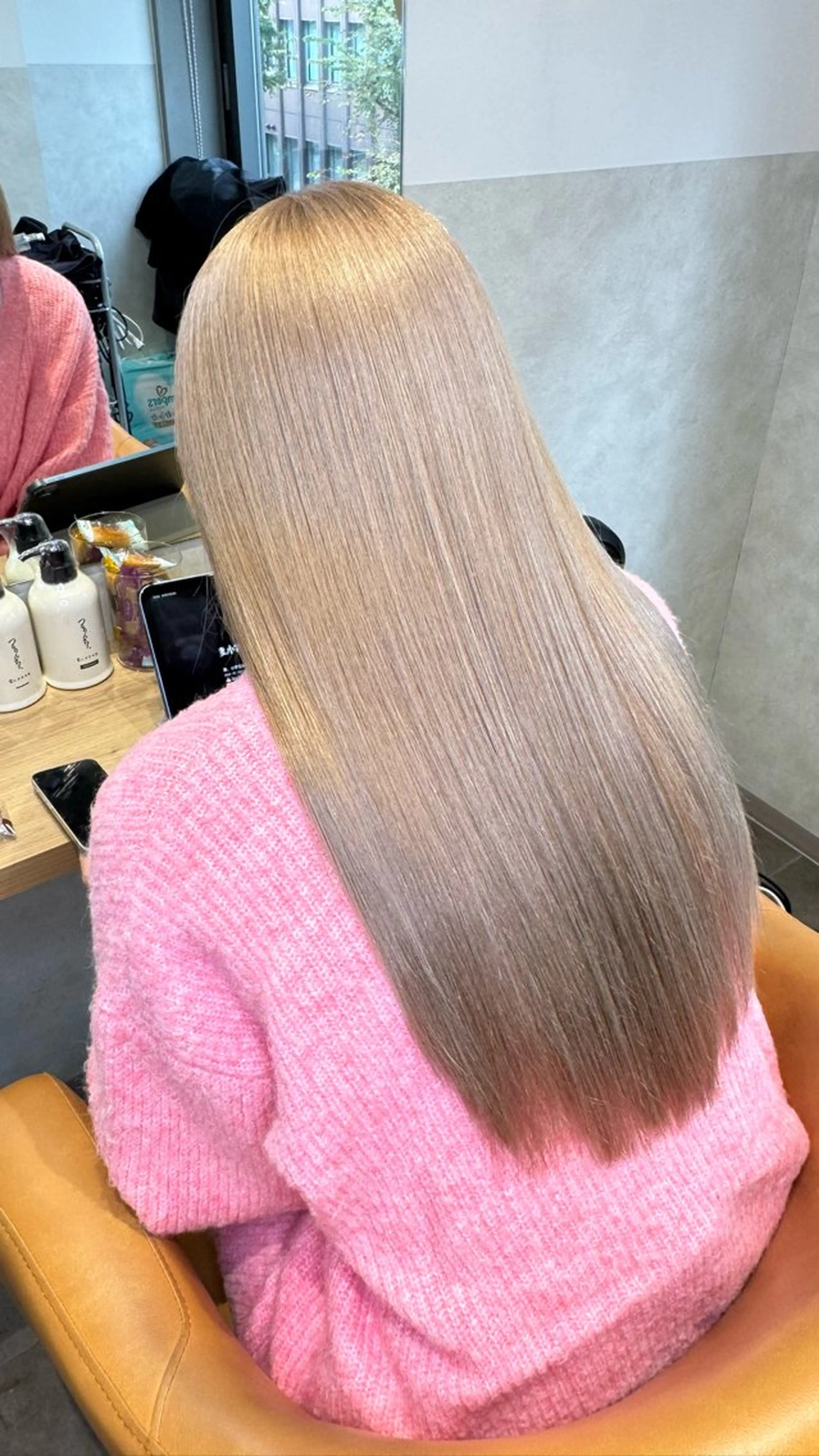 ロング カラー ヘアカラー トリートメント SALOWIN札幌大通り所属・札幌ハイトーン/ ブリーチカラー/ドイのヘアスタイル