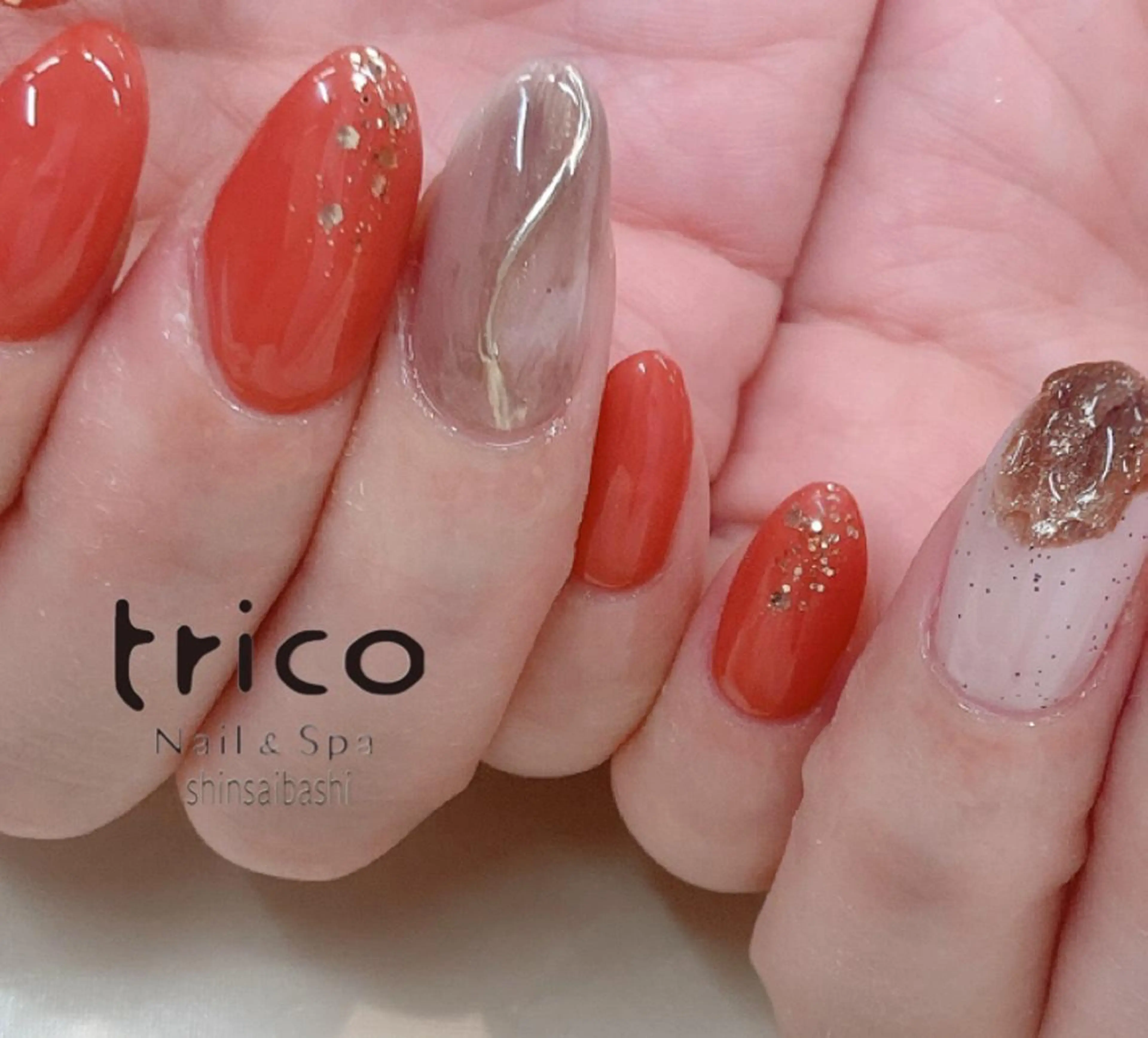 ネイル ハンドネイル 竹本 恵美のネイルデザイン