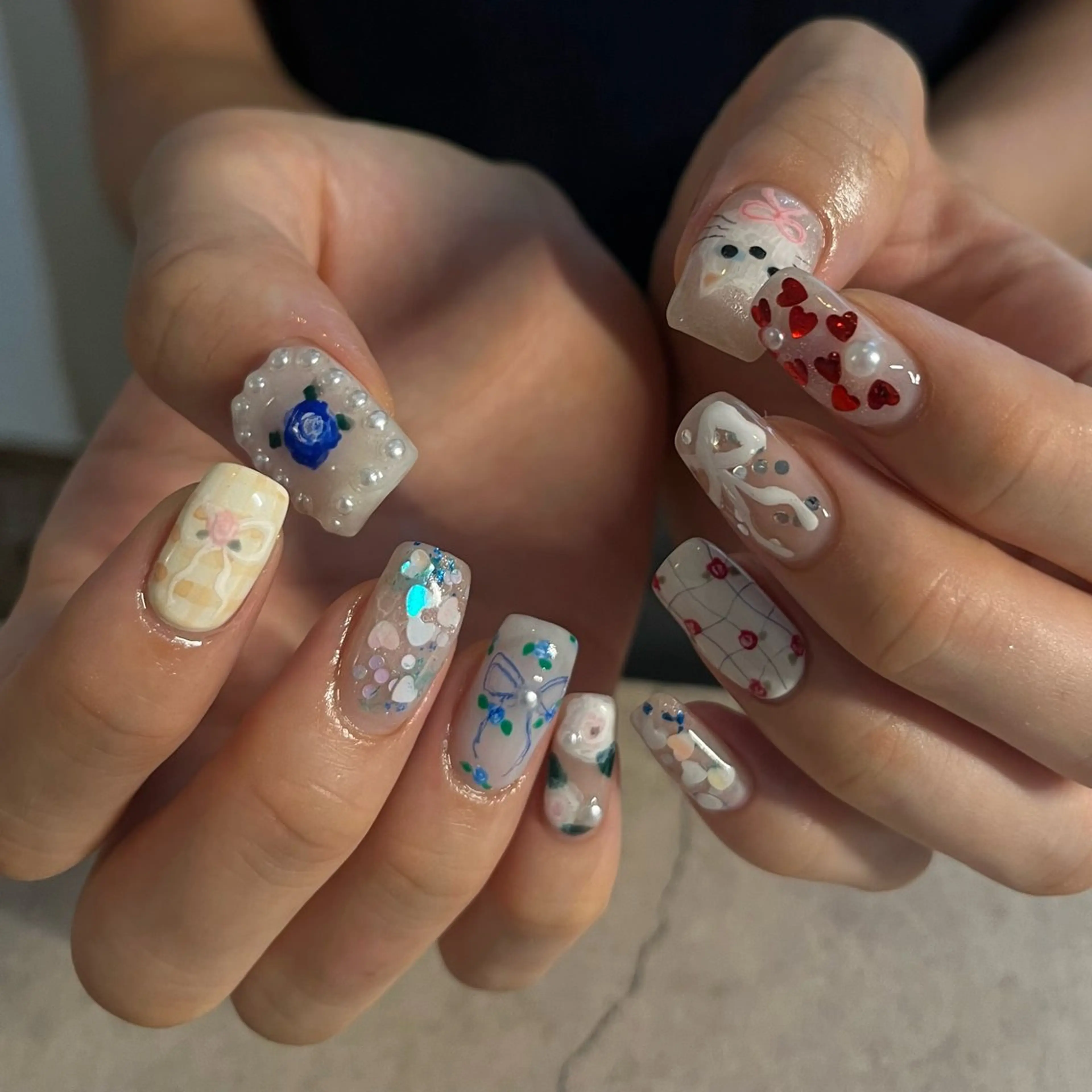ネイル ハンドネイル nail salon O (en)所属・vegh. nail／阿波座のネイルデザイン