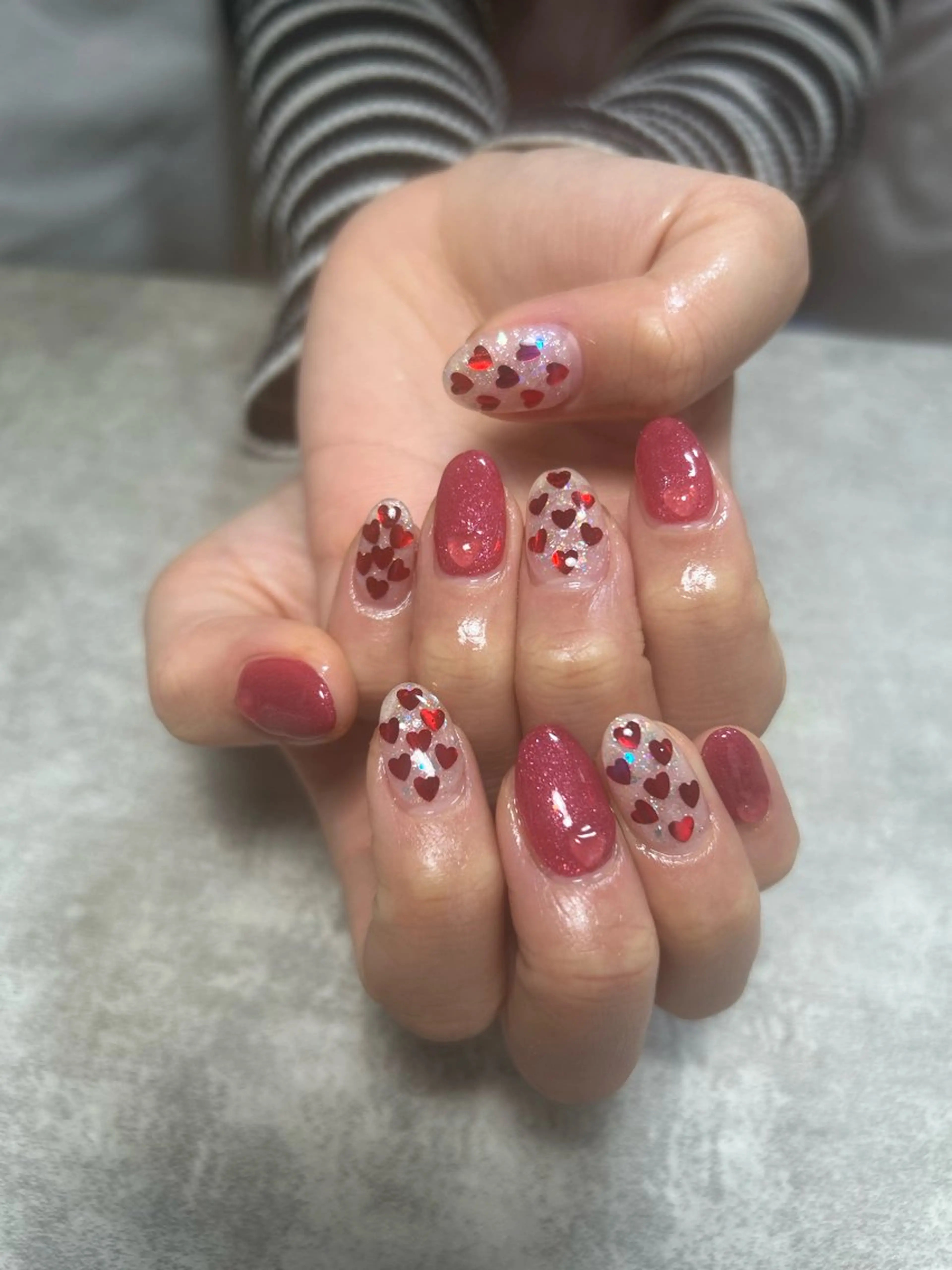 ネイル バレンタイン M`sプライベートサロン所属・Ｍ`s プライベートサロンのネイルデザイン