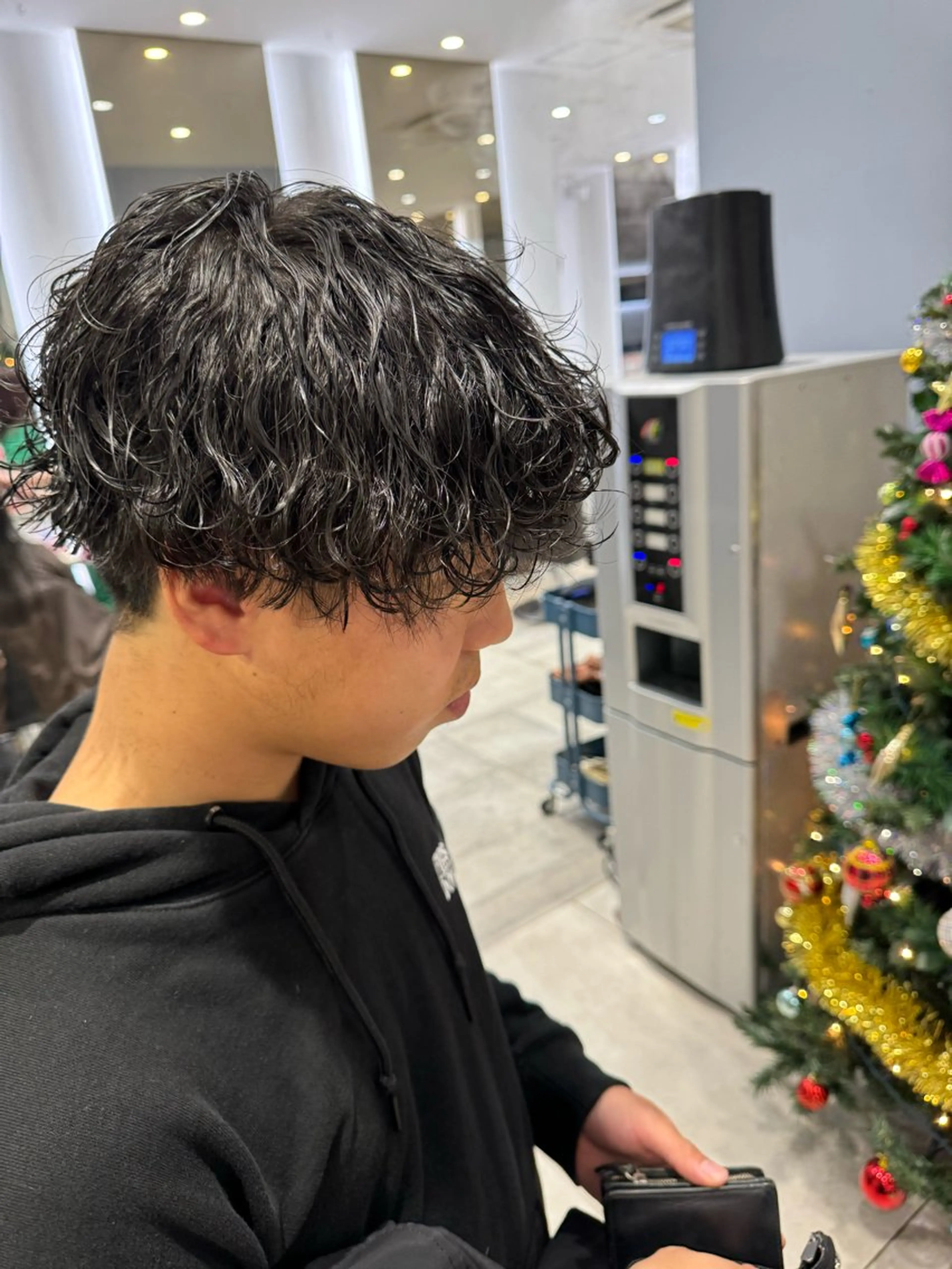 パーマ メンズ シールエクステ earth/sayaのヘアスタイル