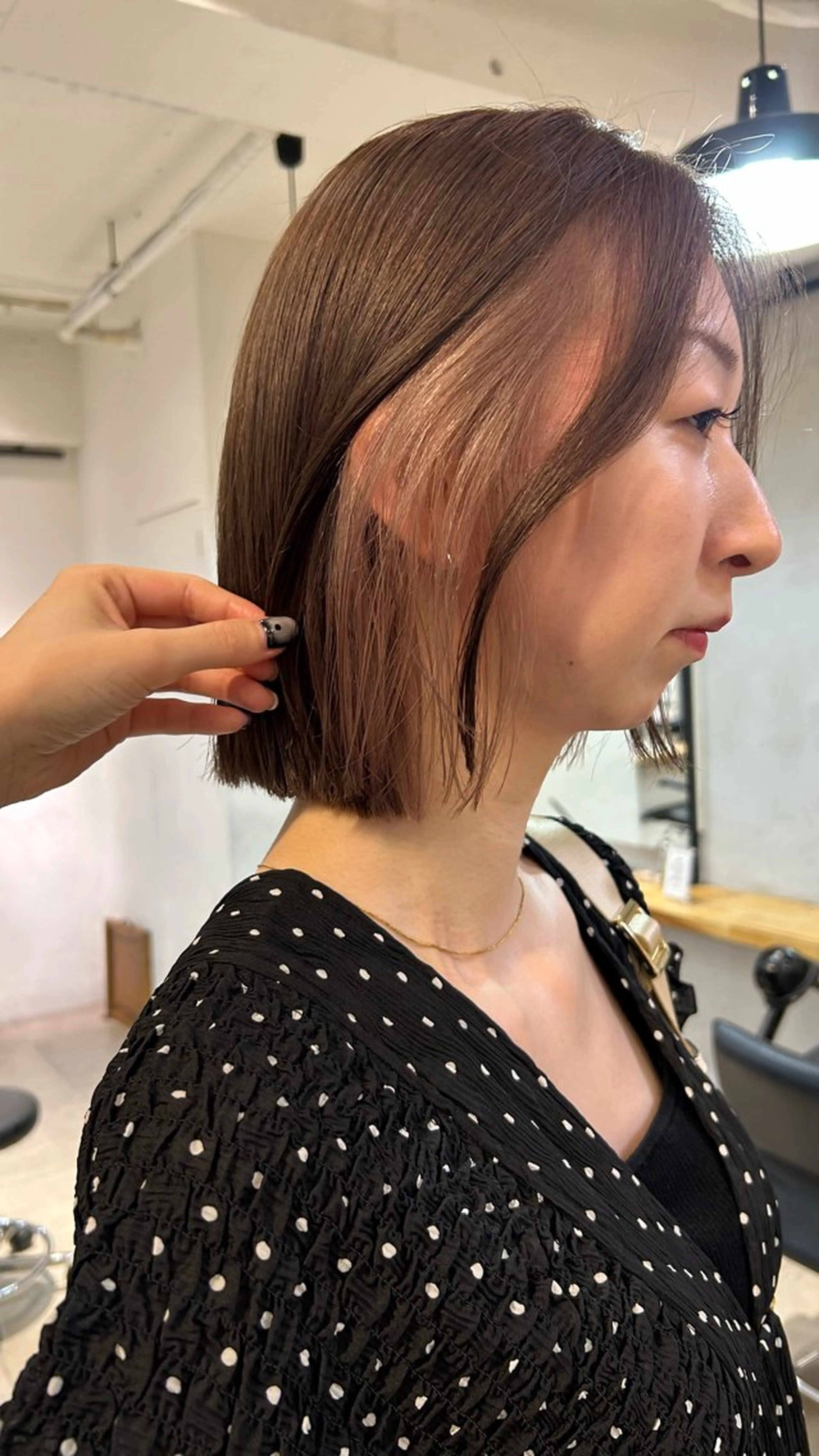 ショート カラー カット ヘアカラー トリートメント Lomalia Moemiのヘアスタイル