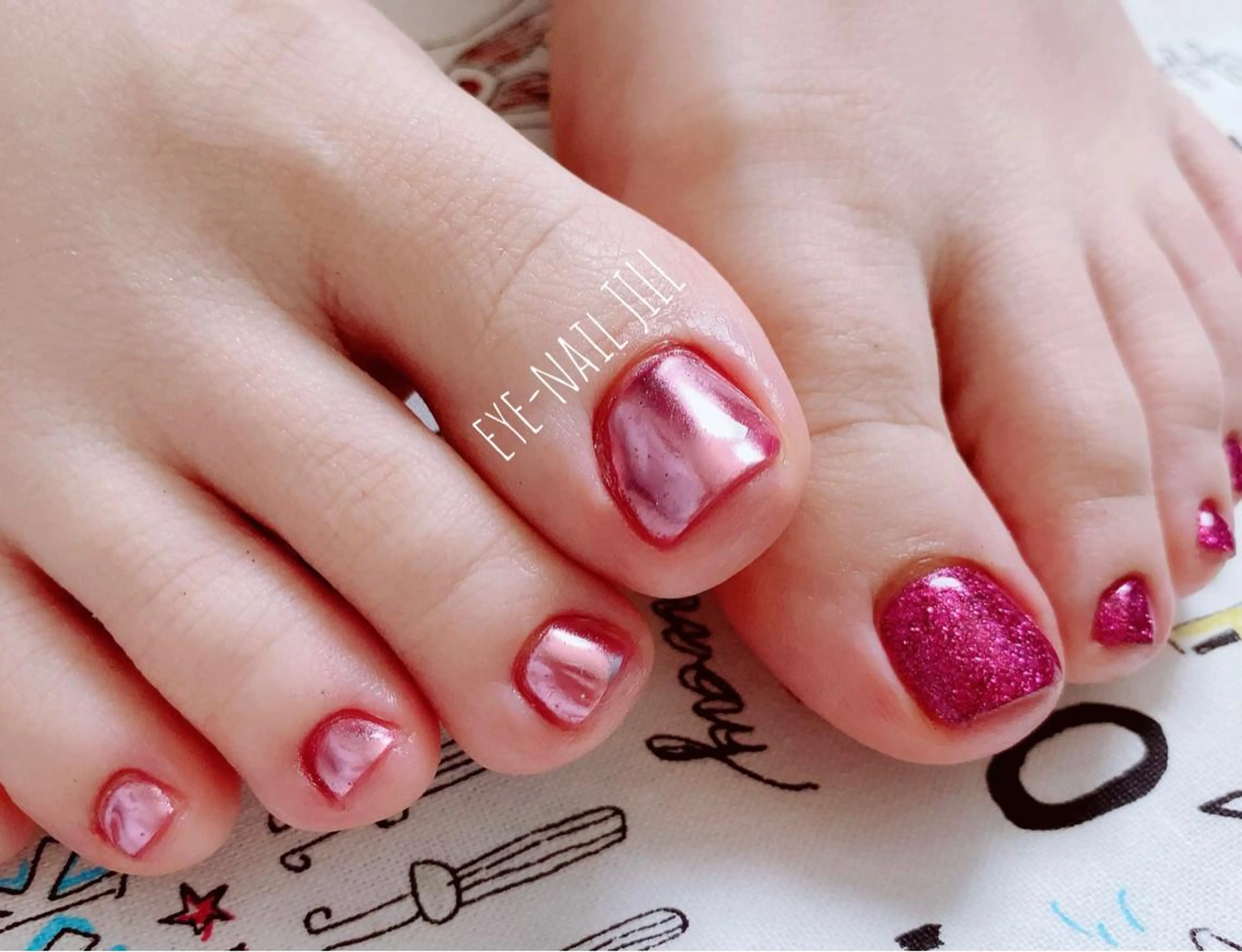 ネイル フットネイル JILL sa-yaのネイルデザイン