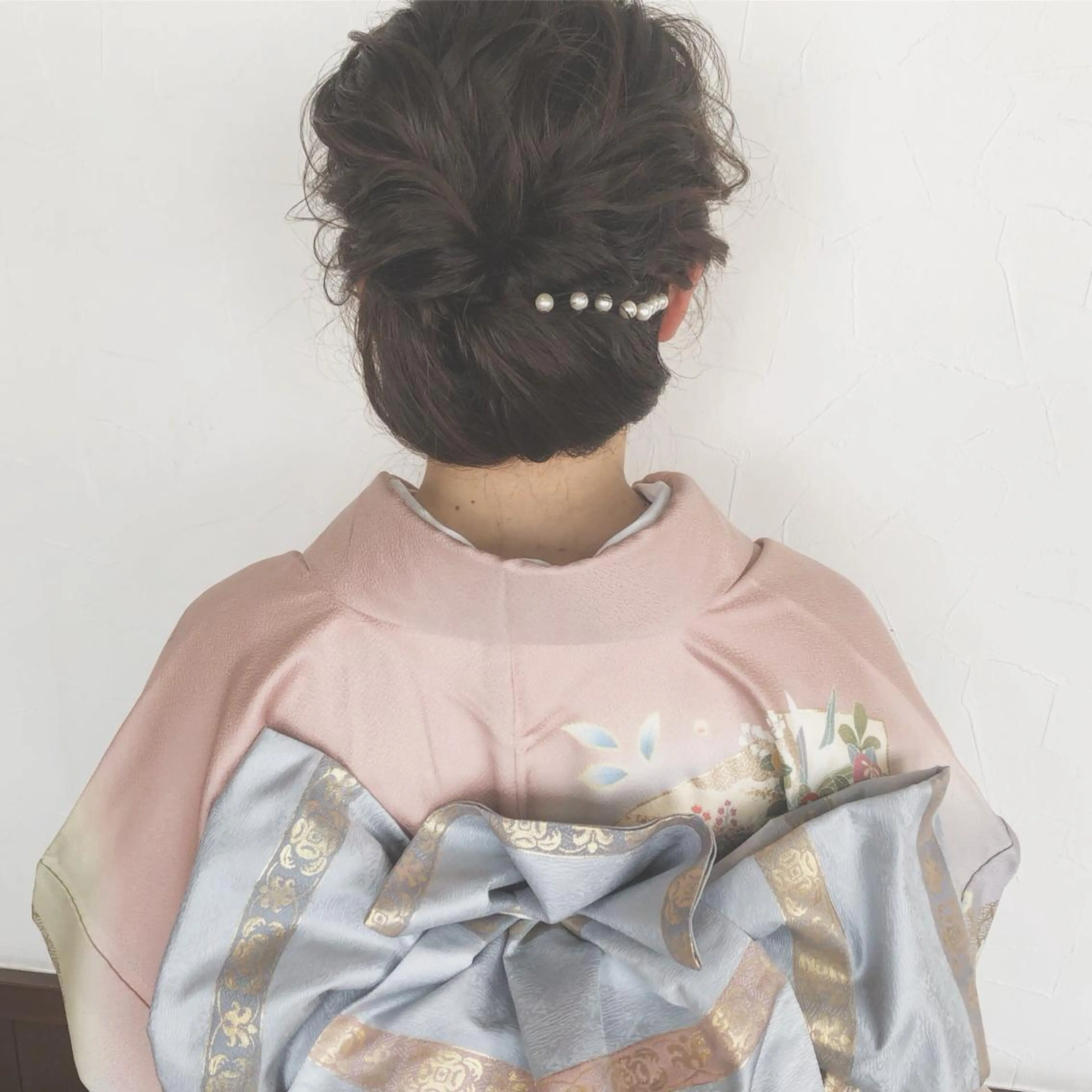 ロング ヘアアレンジ 着物ヘア HAIR LEAP所属・LEAP MISAのマツエク・マツパデザイン